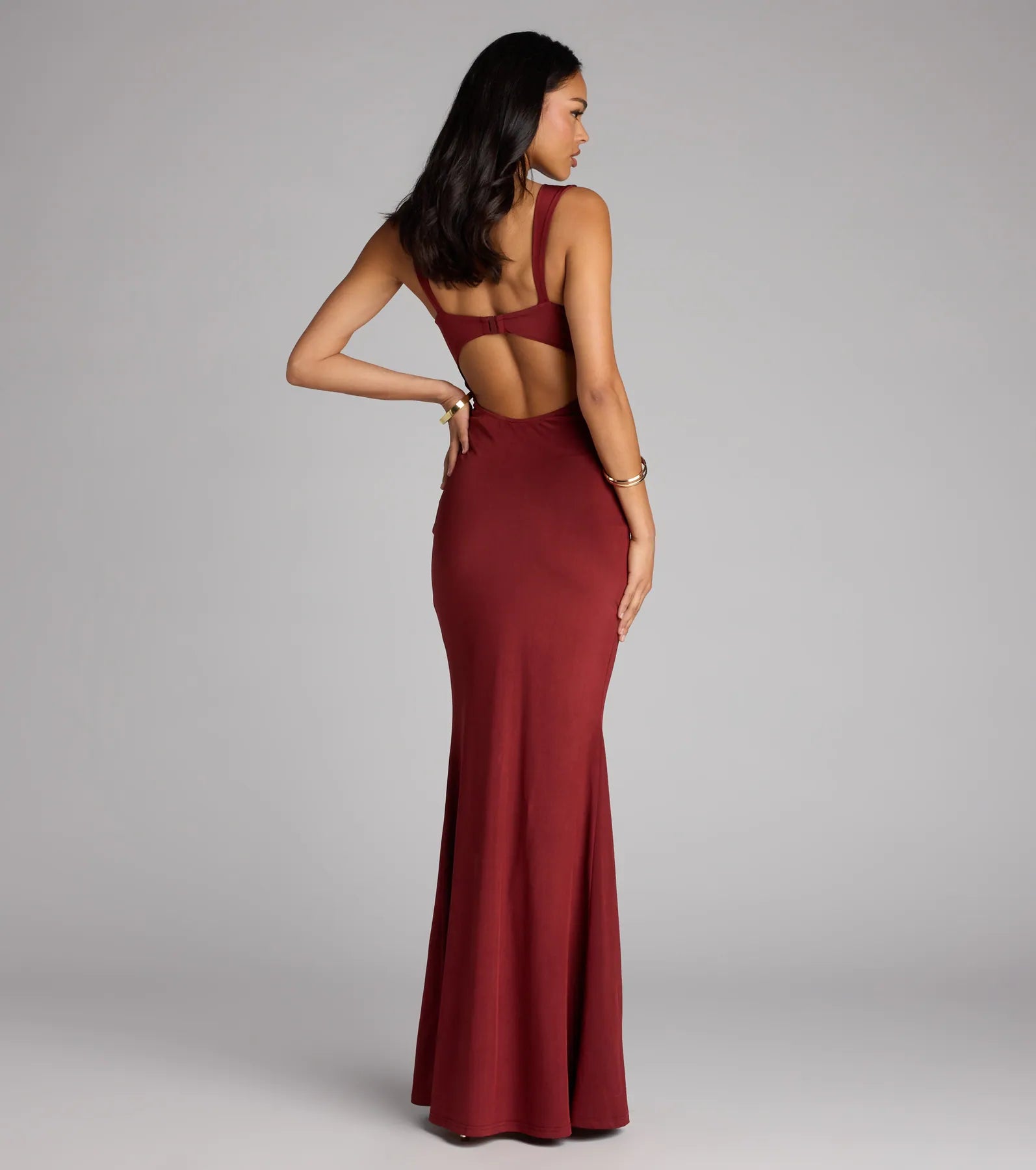 Aden Cutout Back Mermaid Formal Dress - Image 2