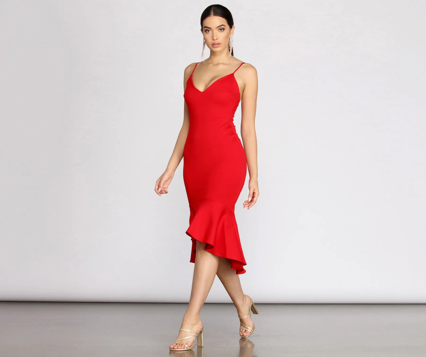 Such A Classic Midi Dress - Image 7
