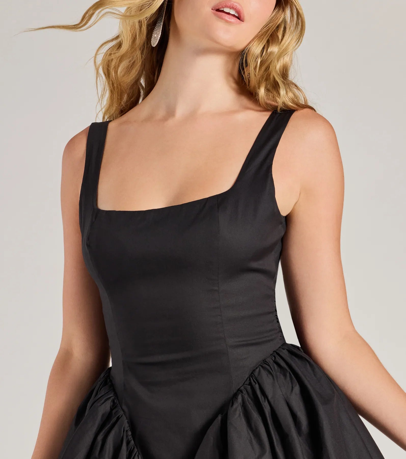 Sugar And Spice Sleeveless Tie-Back Skater Dress - Image 9
