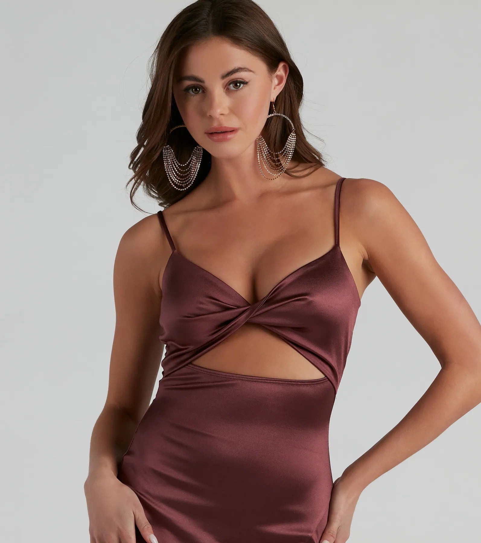 Stunning Sleek Style Midi Dress - Image 8