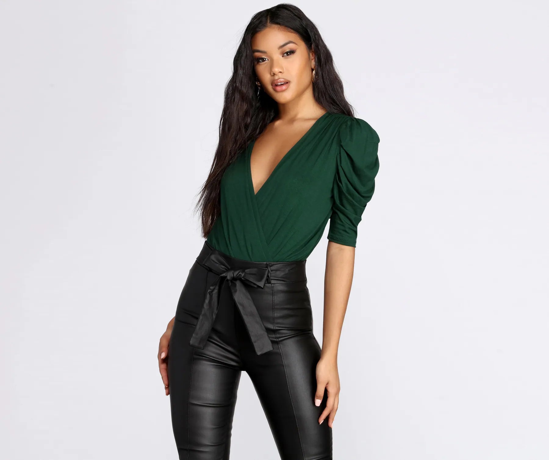 Power Puff Sleeve Bodysuit - Image 18