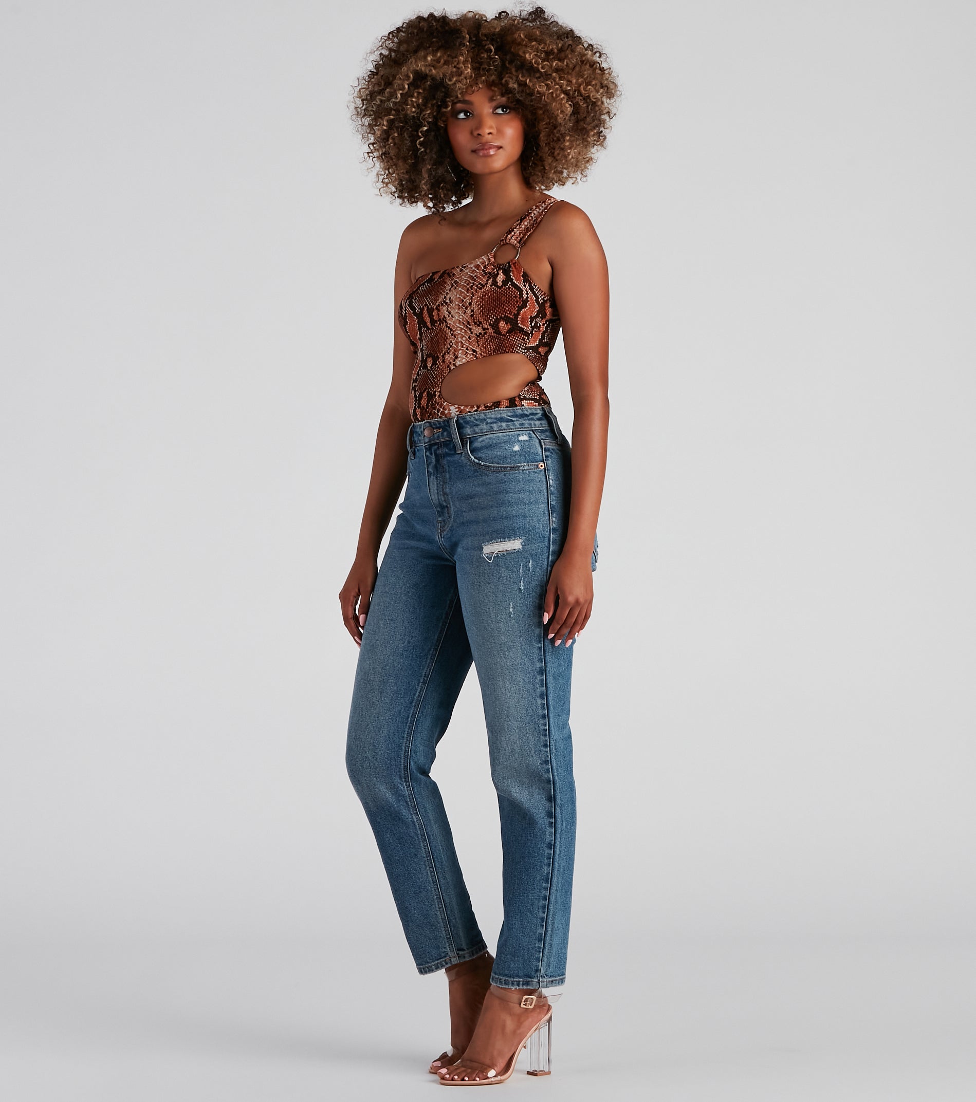 Perfect Cut Snake Bodysuit - Image 4