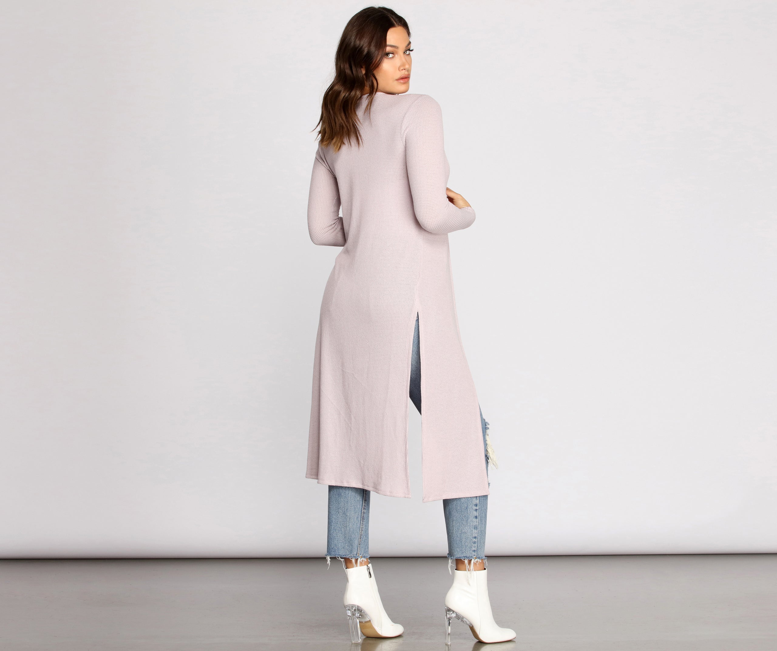 Taking Knit Easy Duster - Image 2