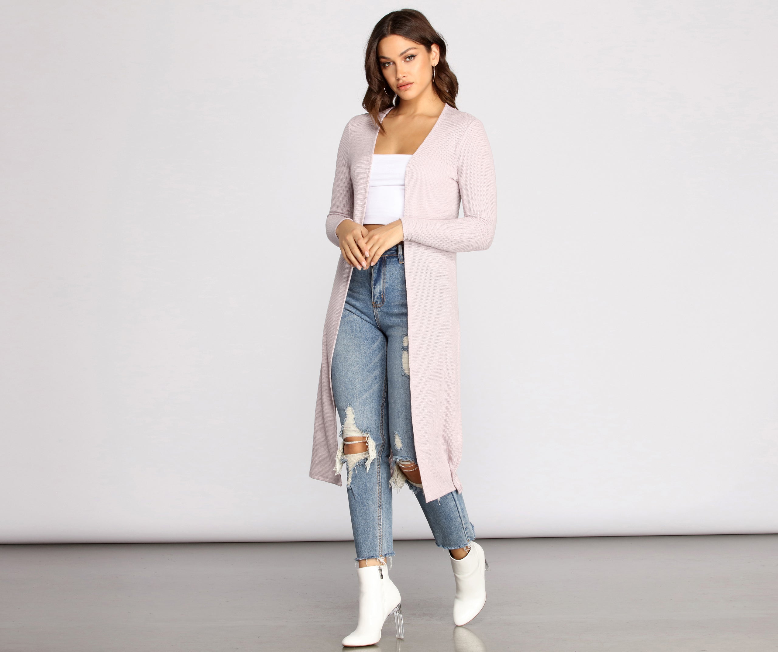 Taking Knit Easy Duster - Image 3