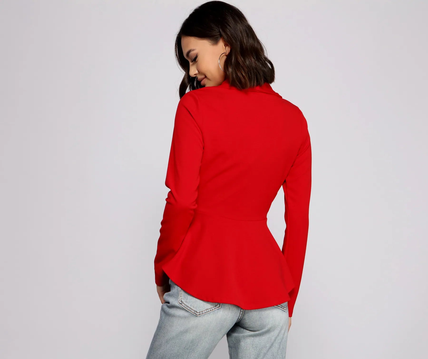 Work It Peplum Blazer - Image 15