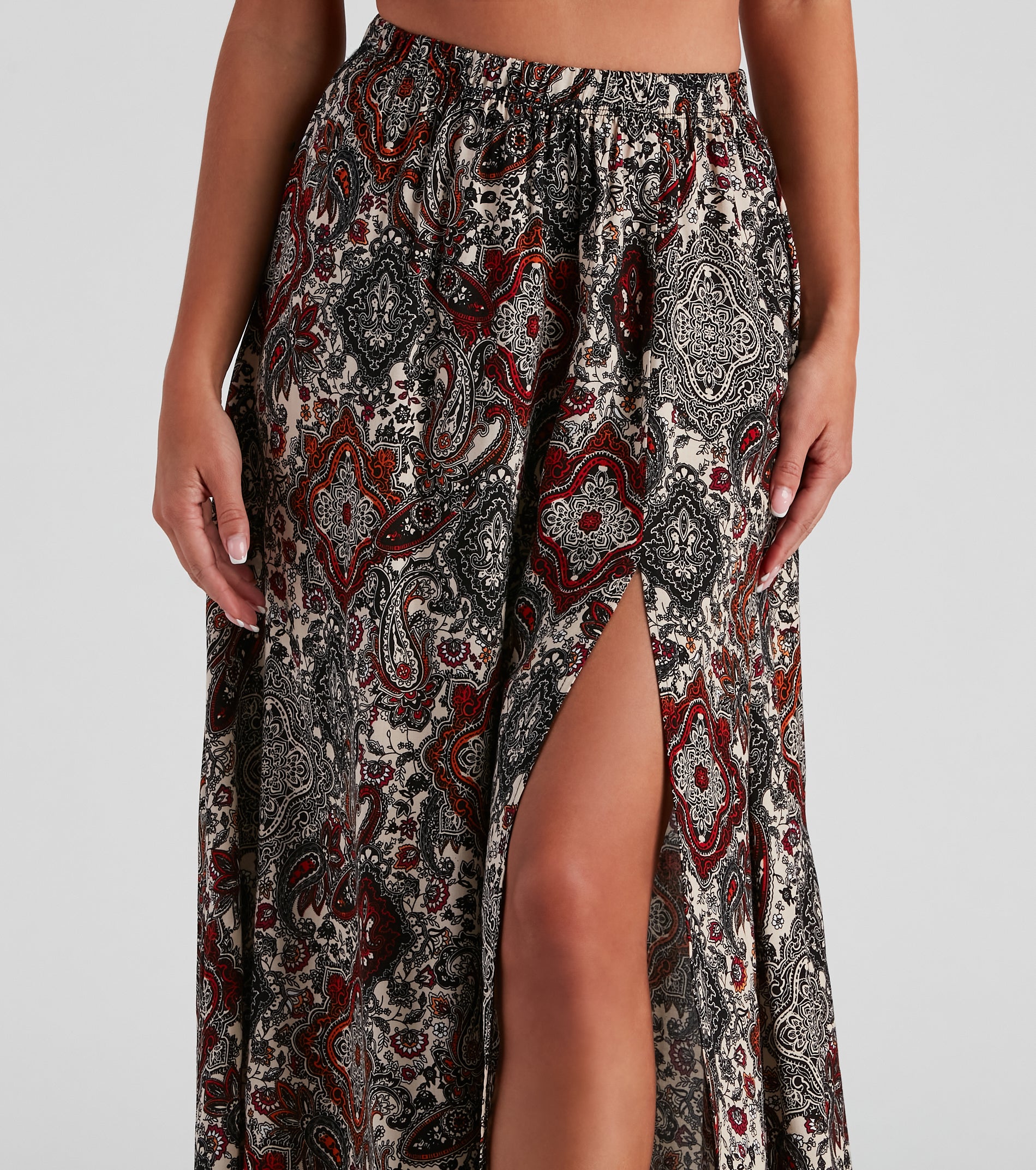 Who's That Girl Boho Maxi Skirt - Image 4