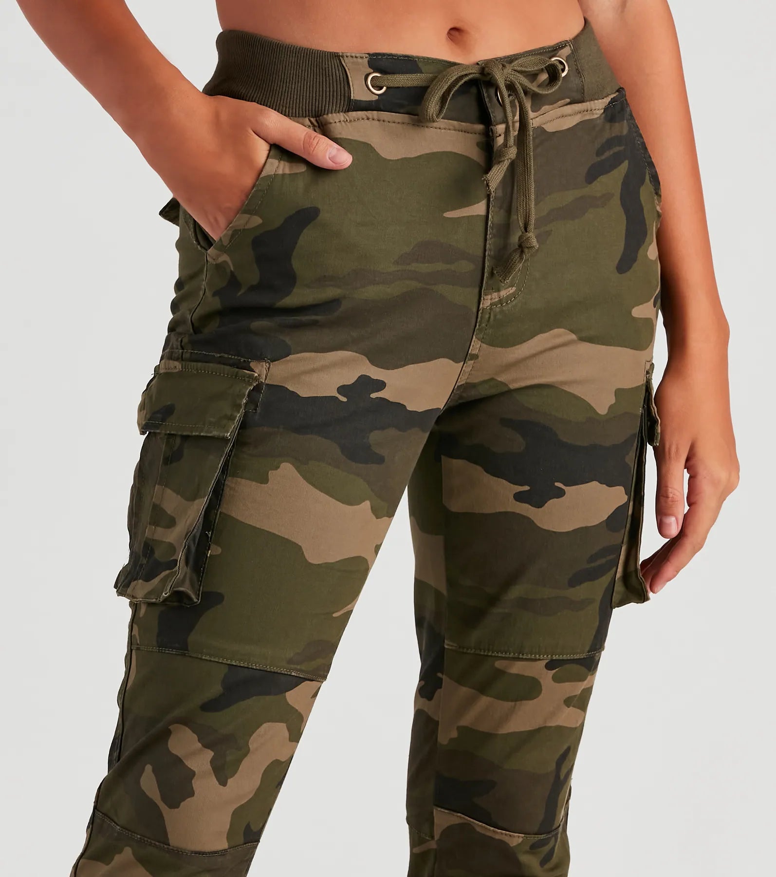 Boss Moves Camouflage Cargo Joggers - Image 4