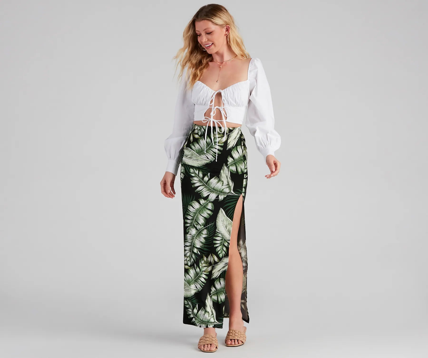 Dreaming Of Paradise Maxi Skirt - Image 2