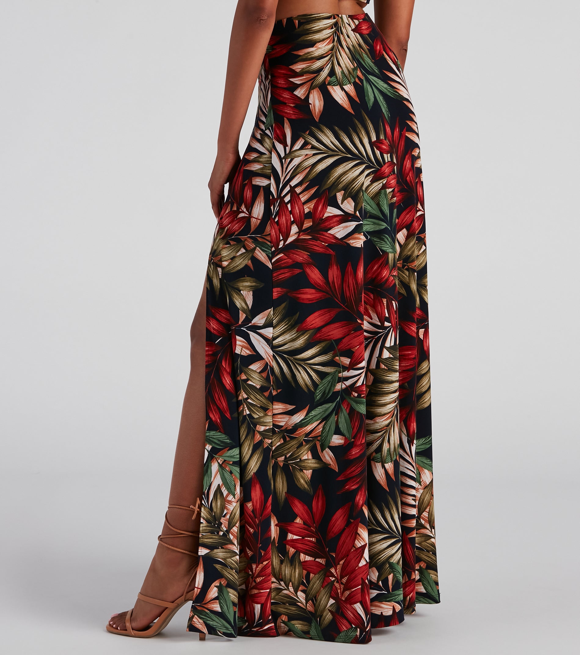 Vacay Approved Printed Maxi Skirt - Image 3