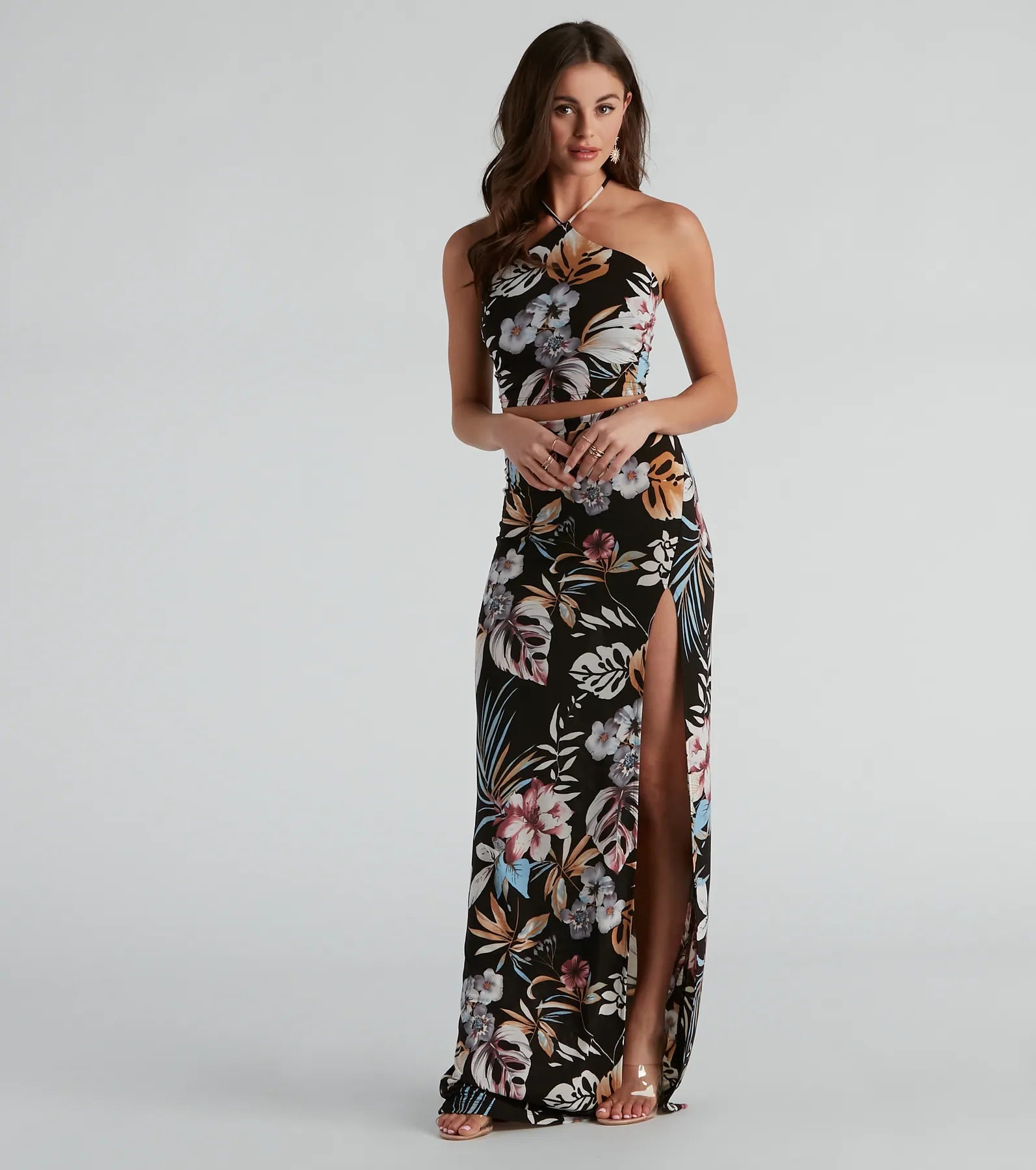 Ticket To Paradise Slit Maxi Skirt - Image 2