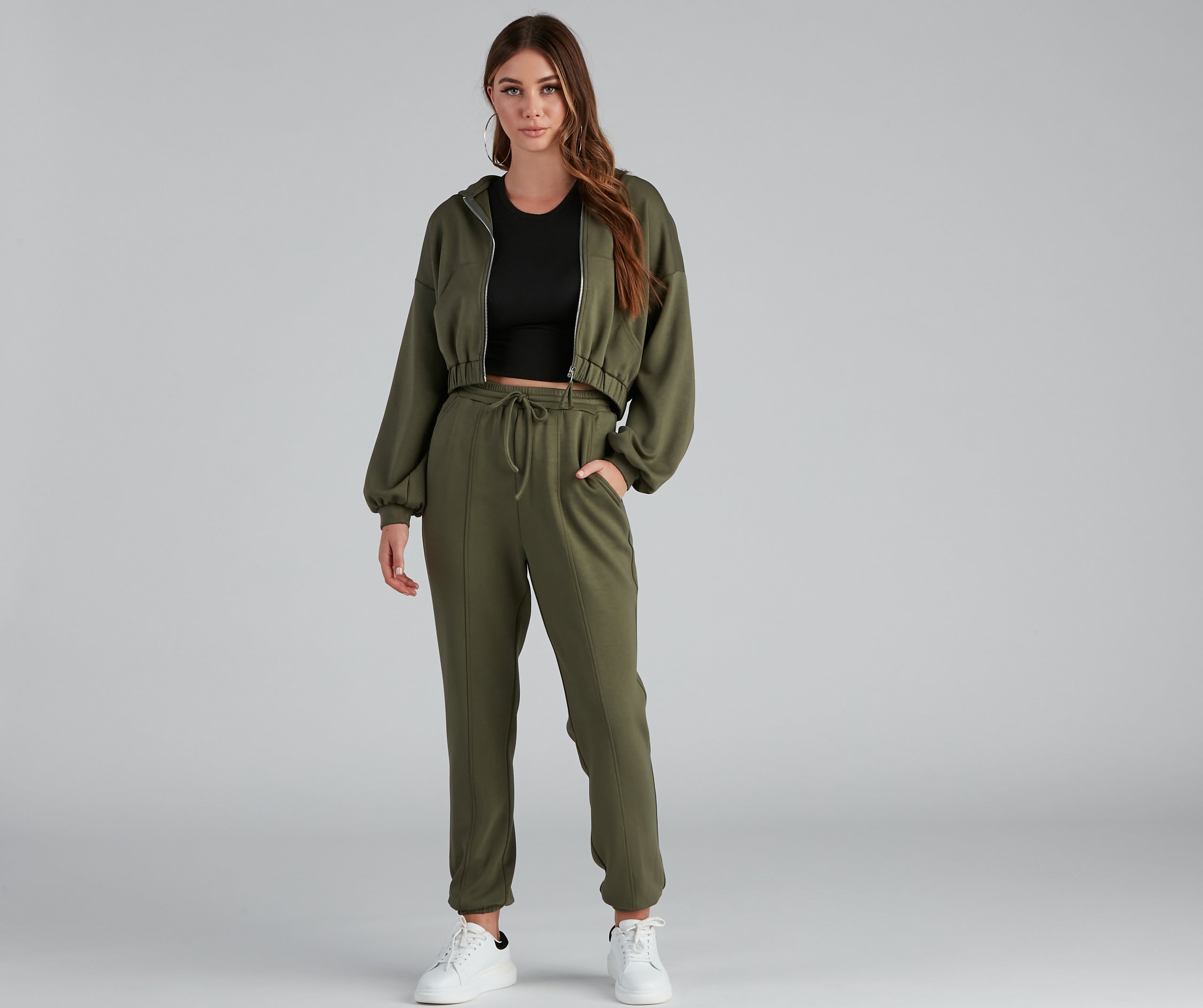 Trendsetting Babe High Waist Joggers - Image 20