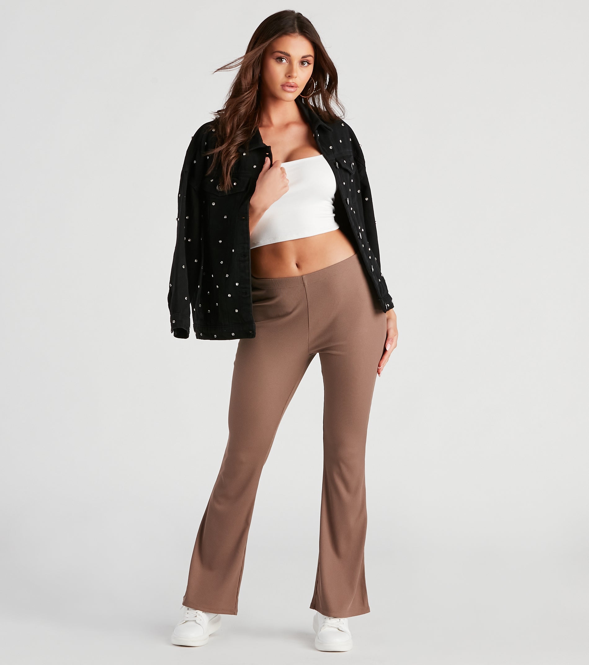 Casual Days Ribbed Knit Pants - Image 5