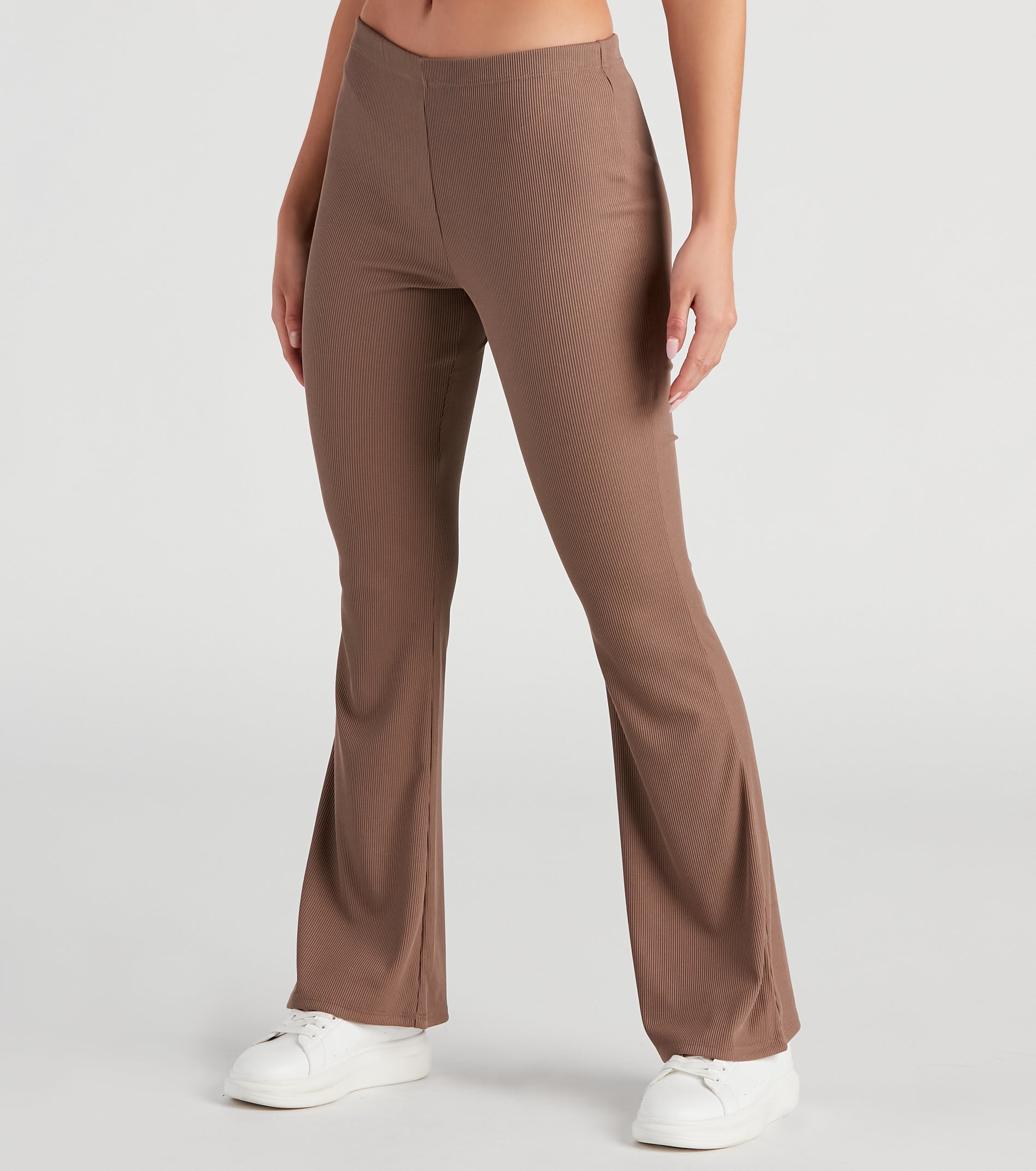 Casual Days Ribbed Knit Pants - Image 6