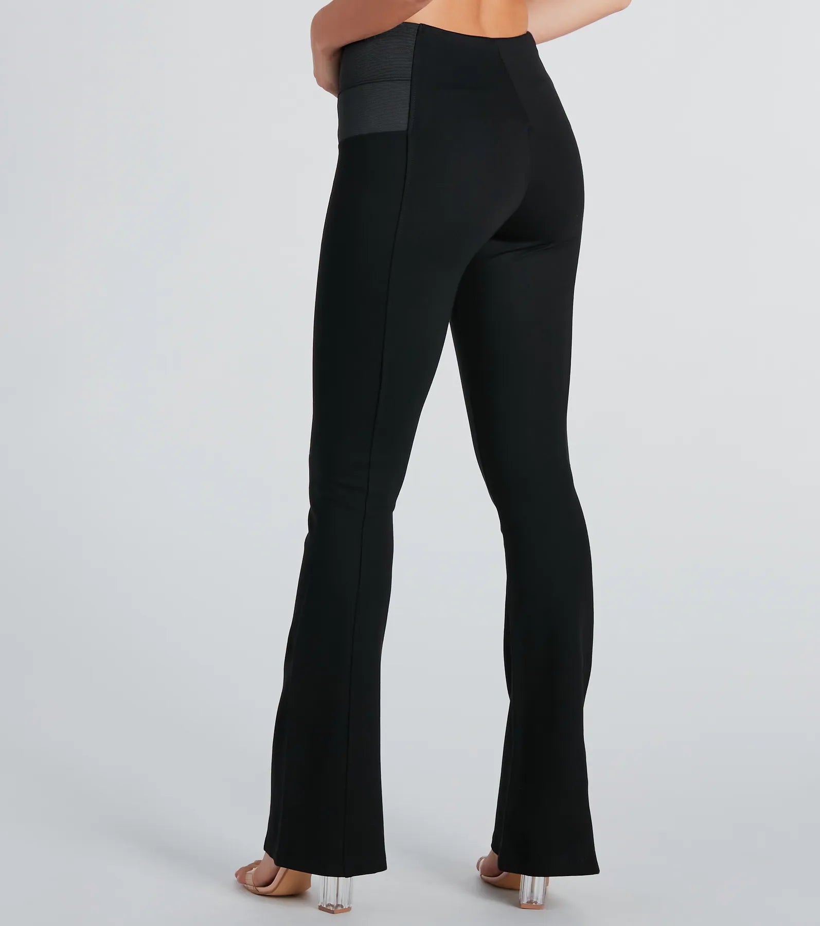 Flair For Fashion High-Rise Ponte Pants - Image 3