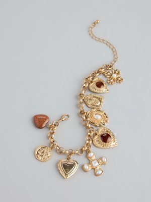 Locked In Charm Chain Bracelet