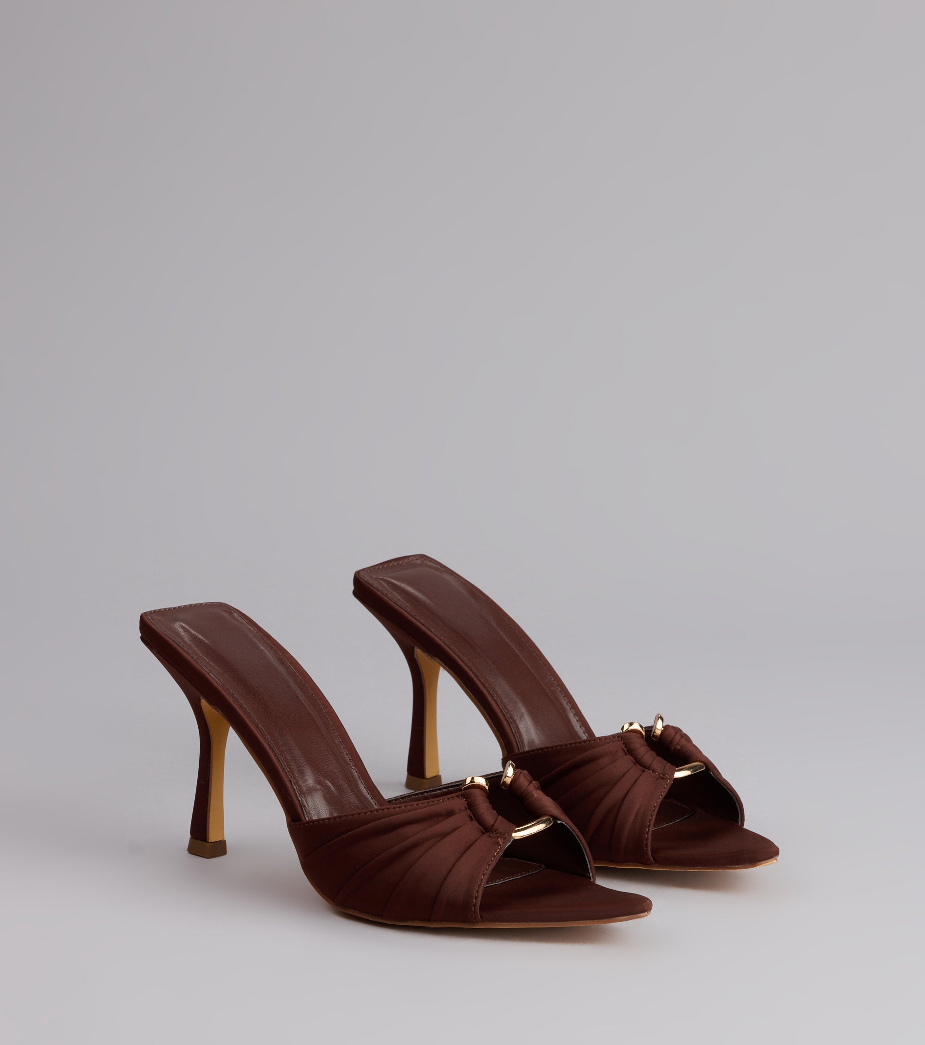 Touch Of Drama Stiletto Mules - Image 9
