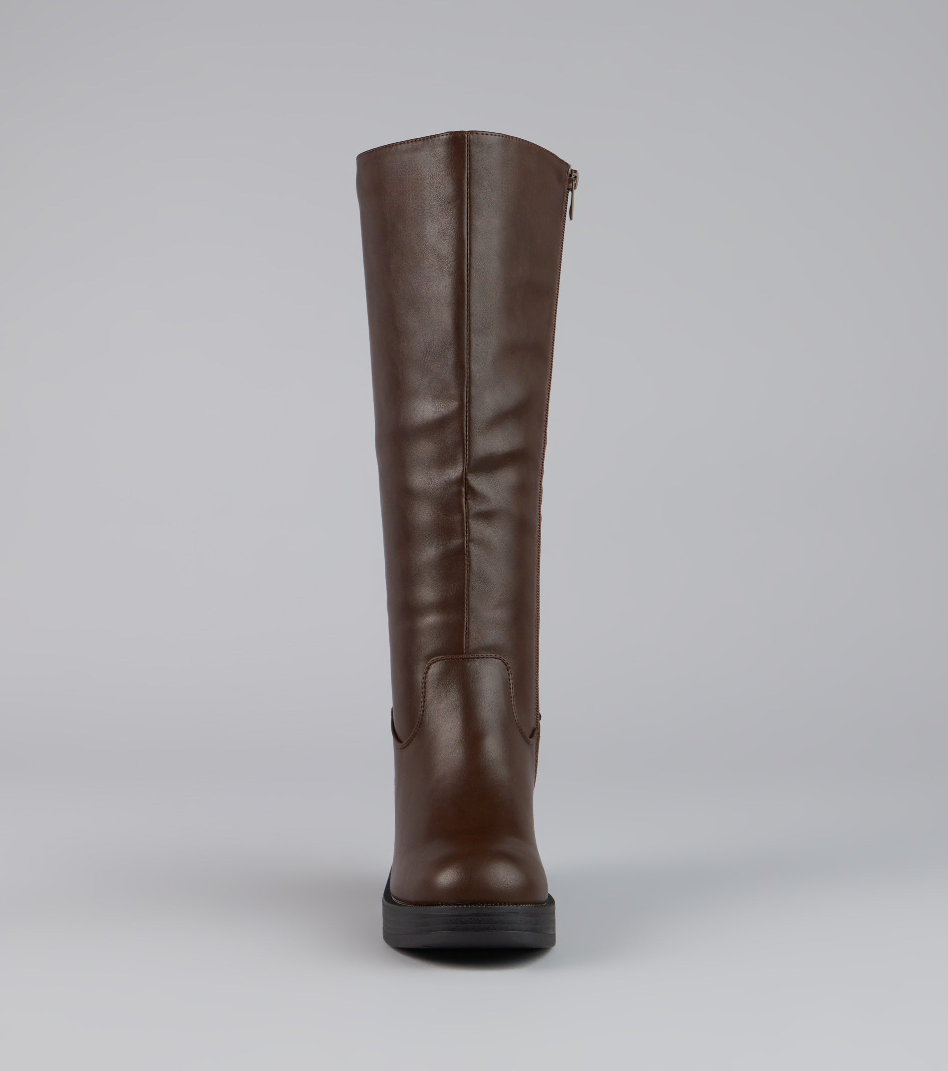 Retro Rise Knee High Platform Boots - Image 3