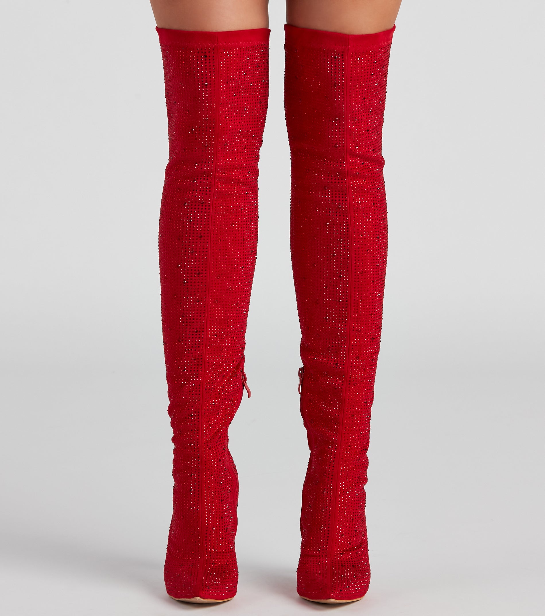 Stellar Shine Thigh-High Stiletto Boots - Image 2