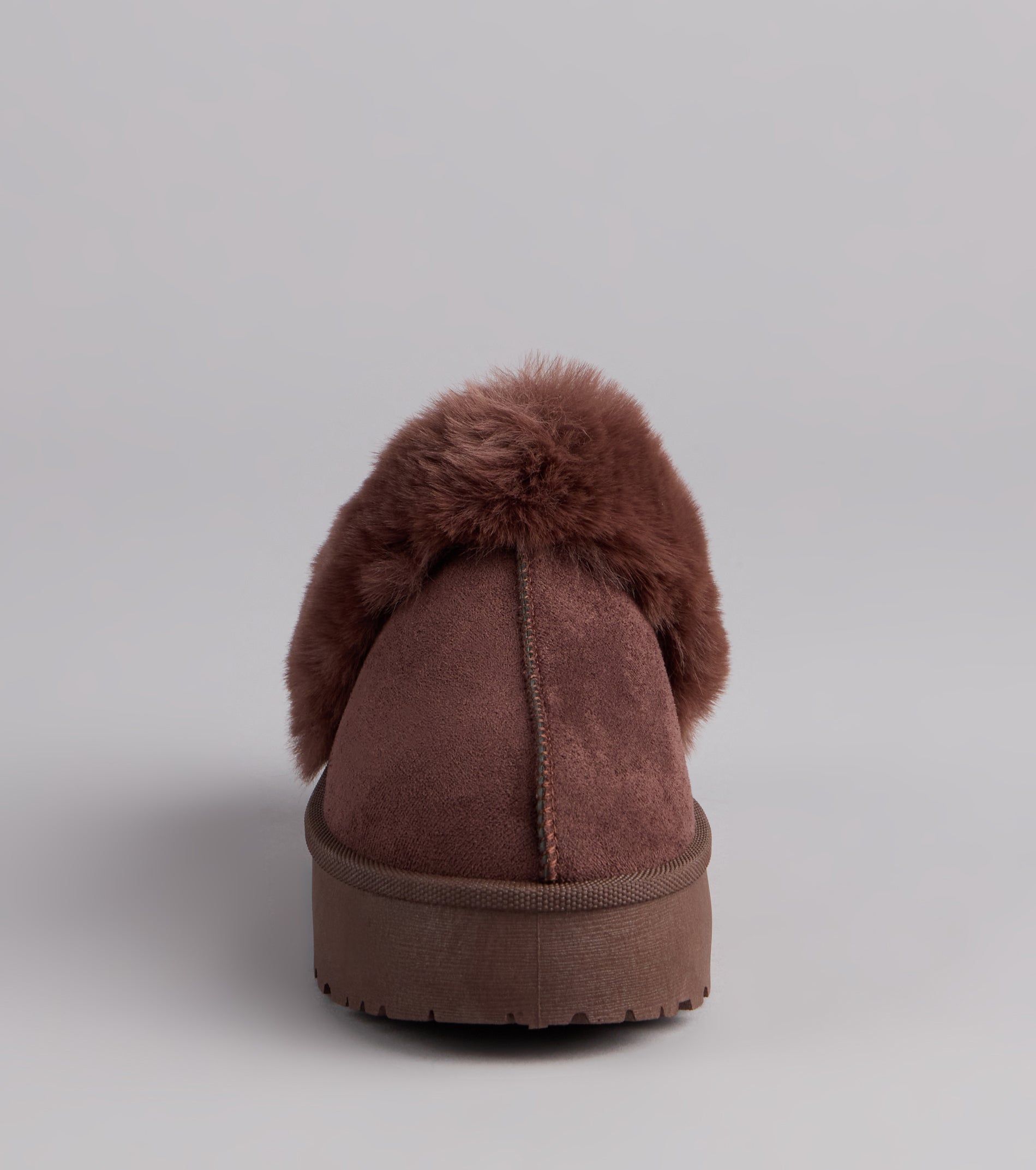 Cozy Girl Platform Faux Fur Slippers - Image 7