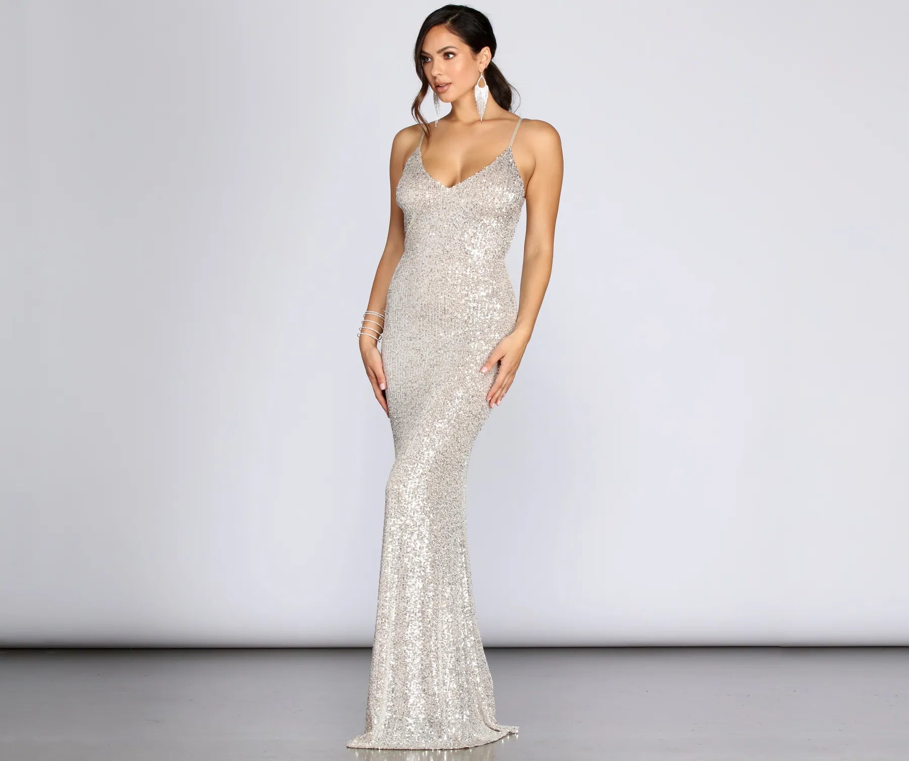 Teagan Sequin Gown - Image 3