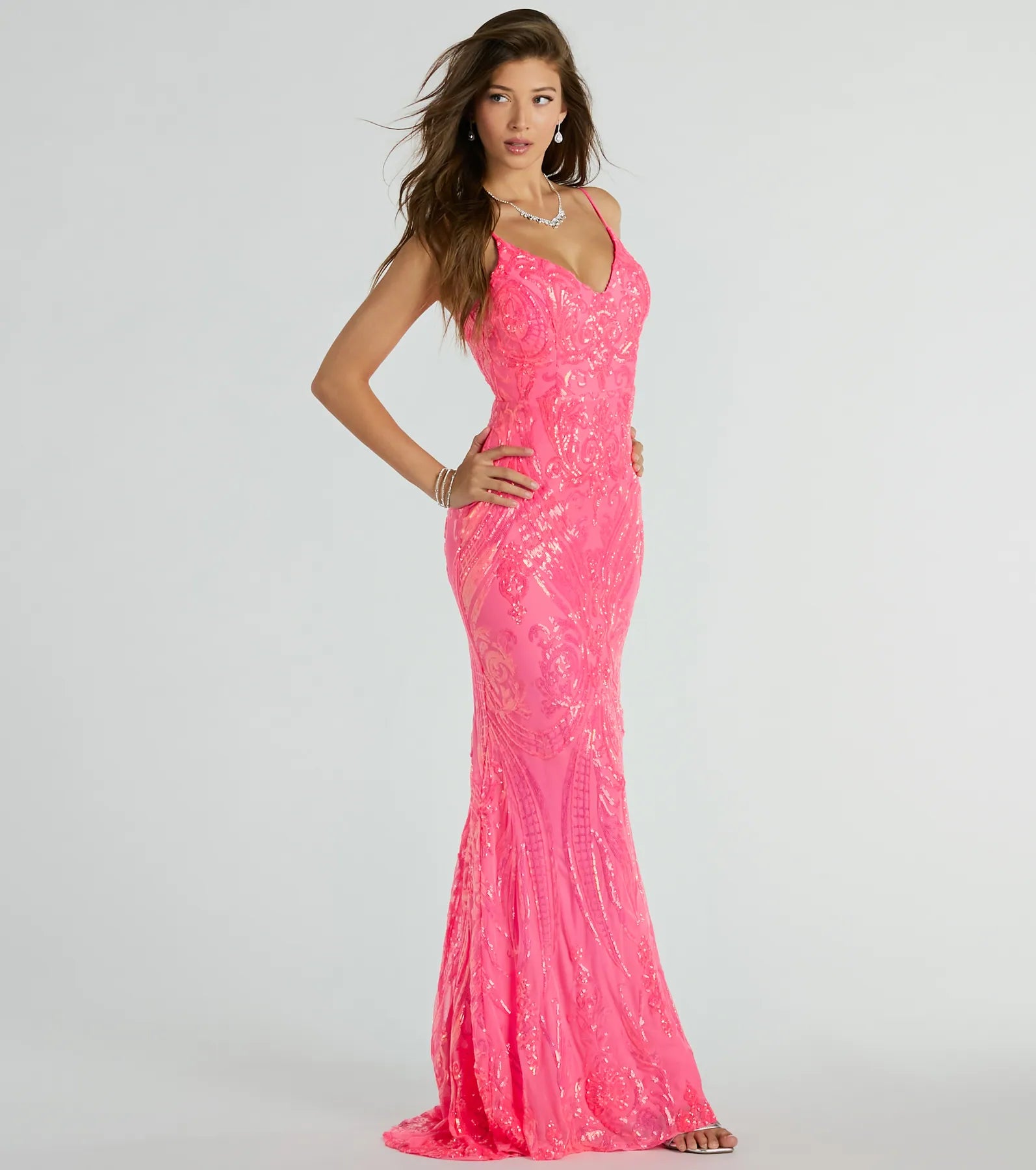 Elliana Formal Sequin Mermaid Dress - Image 8