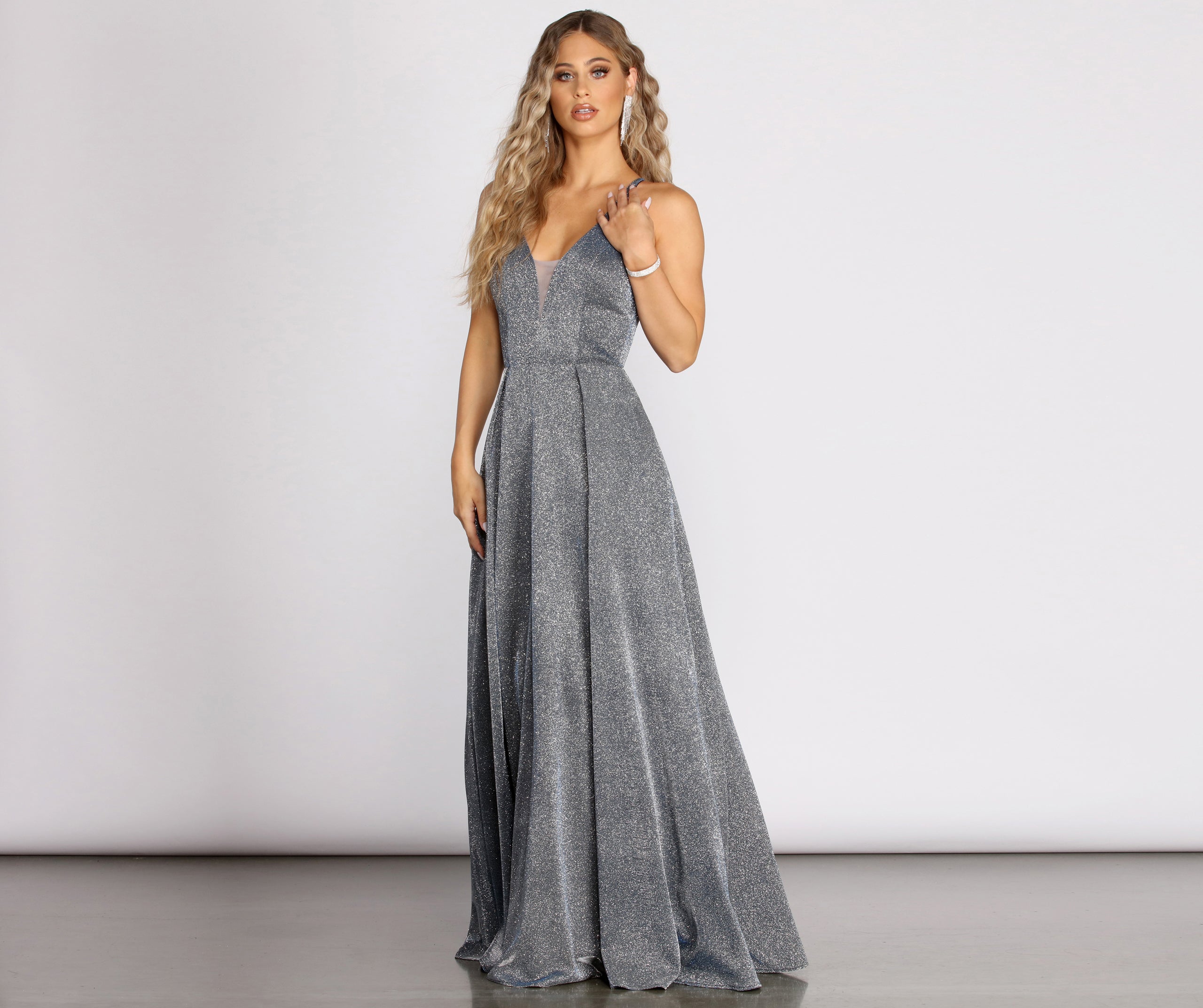 Catalyn Glitter Shine Ball Gown - Image 4