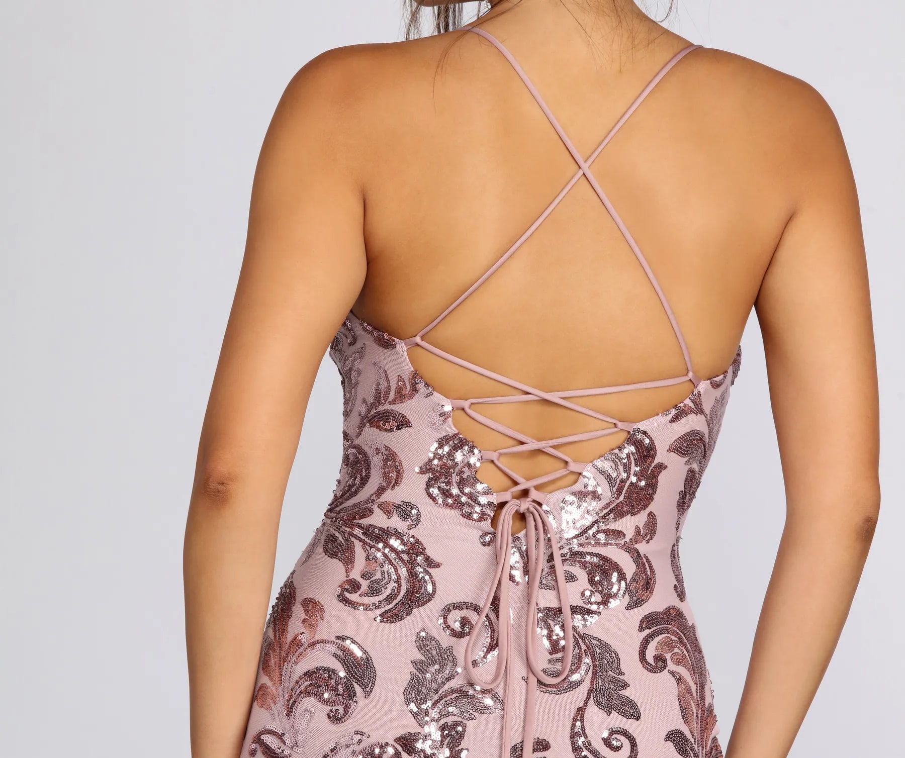 In The Spotlight Sequin Mini Dress - Image 5