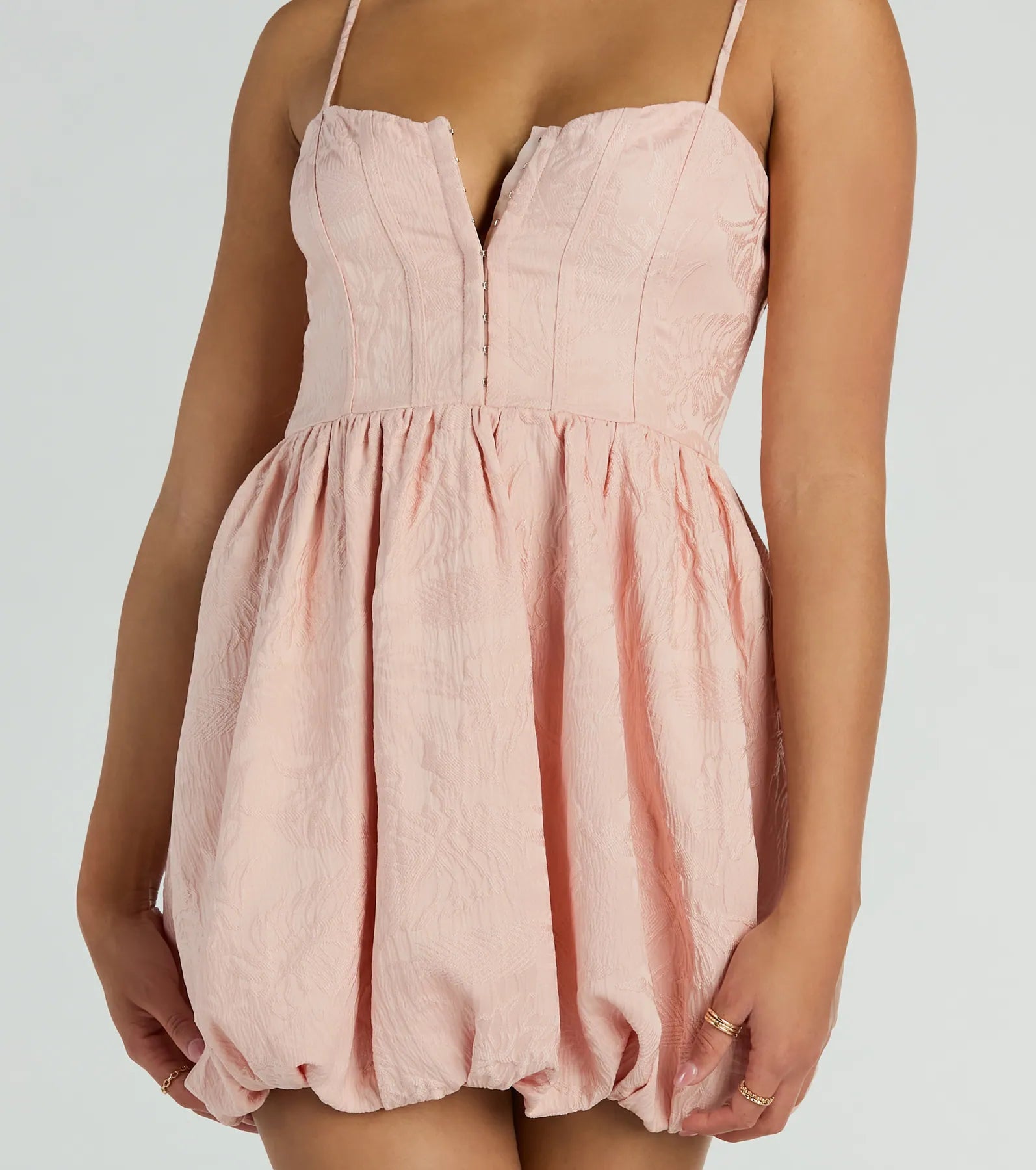 Bubbly Love Corset Skater Party Dress - Image 3
