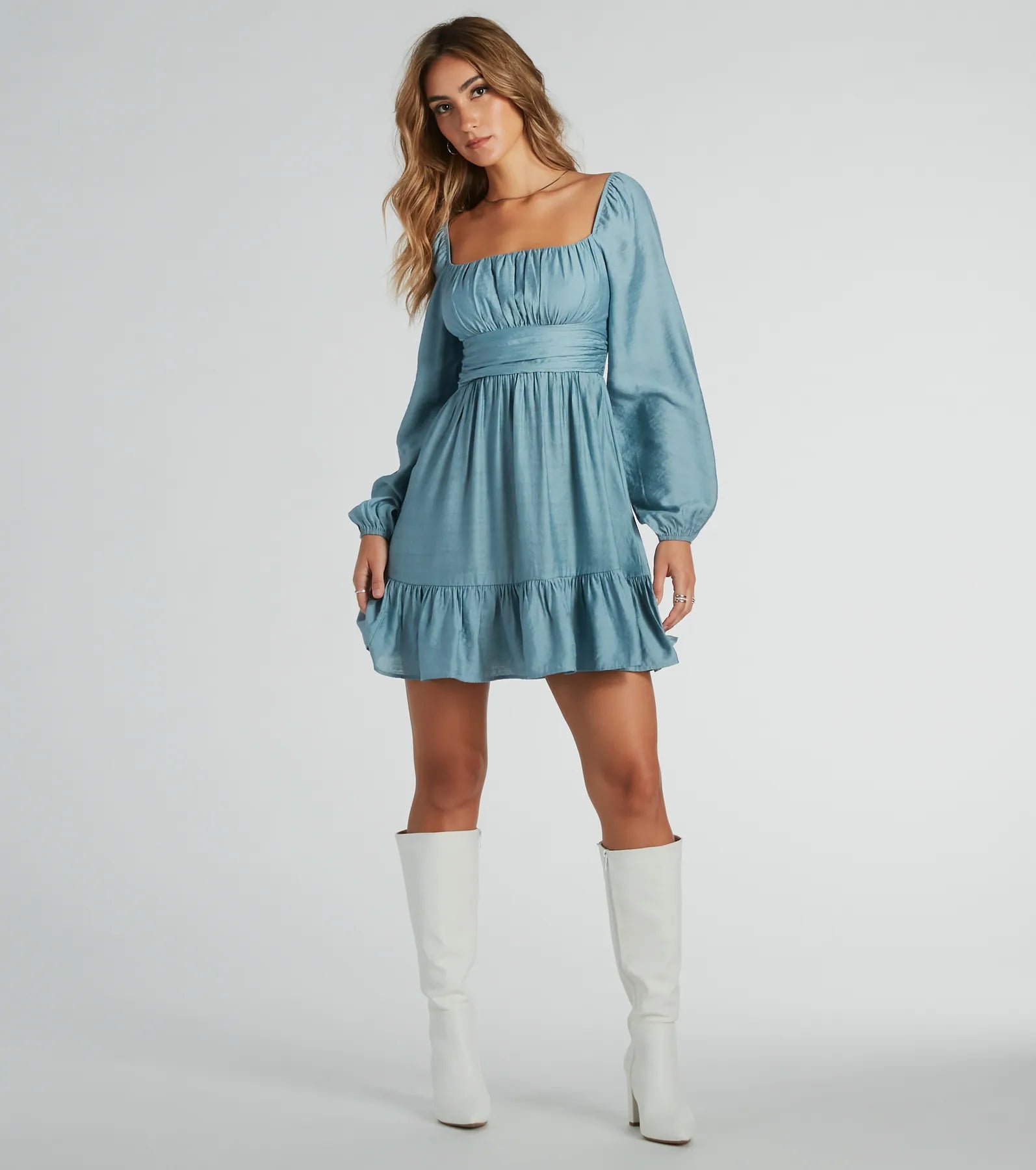 Effortlessly Stylish Linen Dress - Image 10