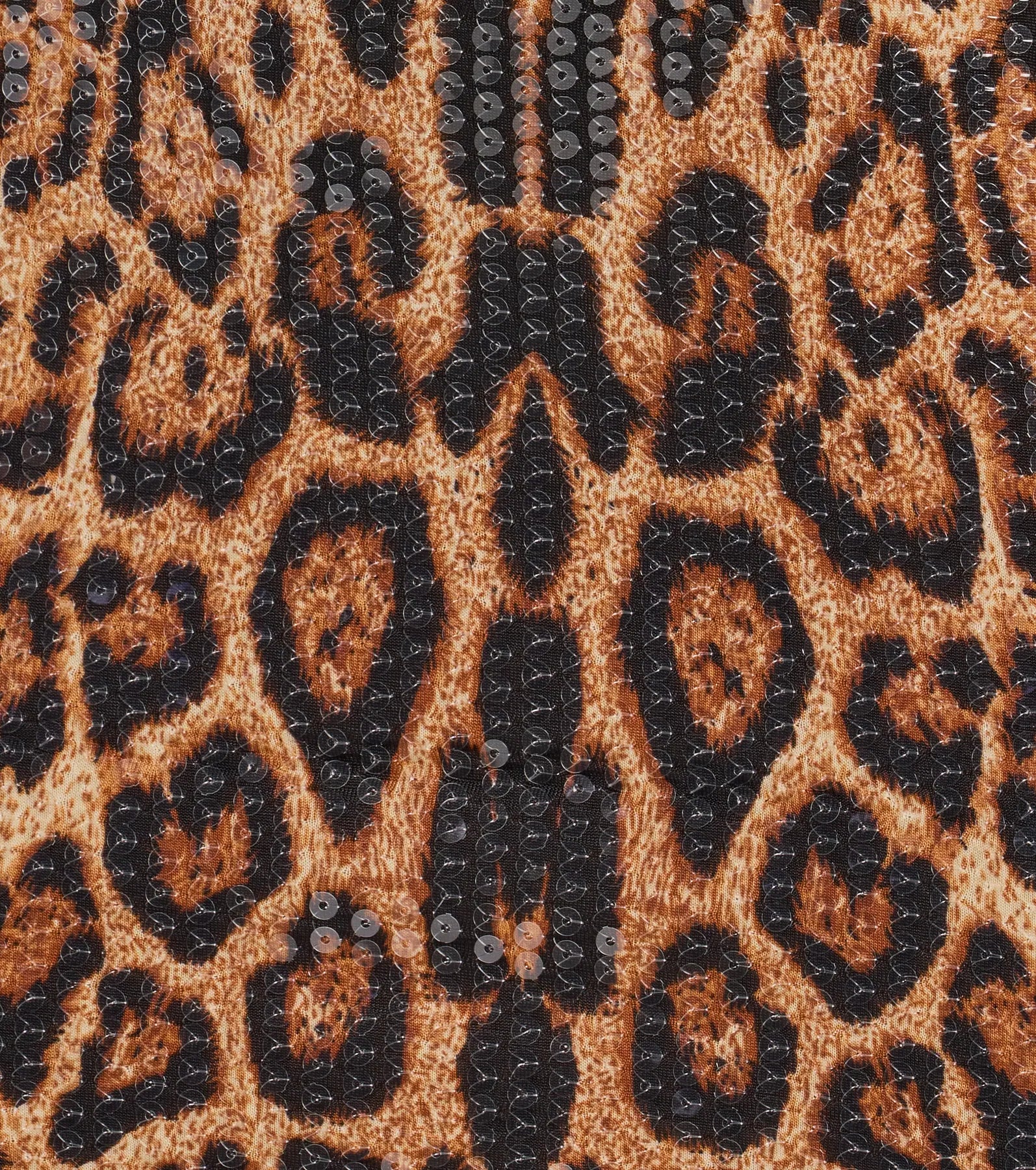 Wild Style Sequin Leopard Print Bodycon Mini Dress - Image 5