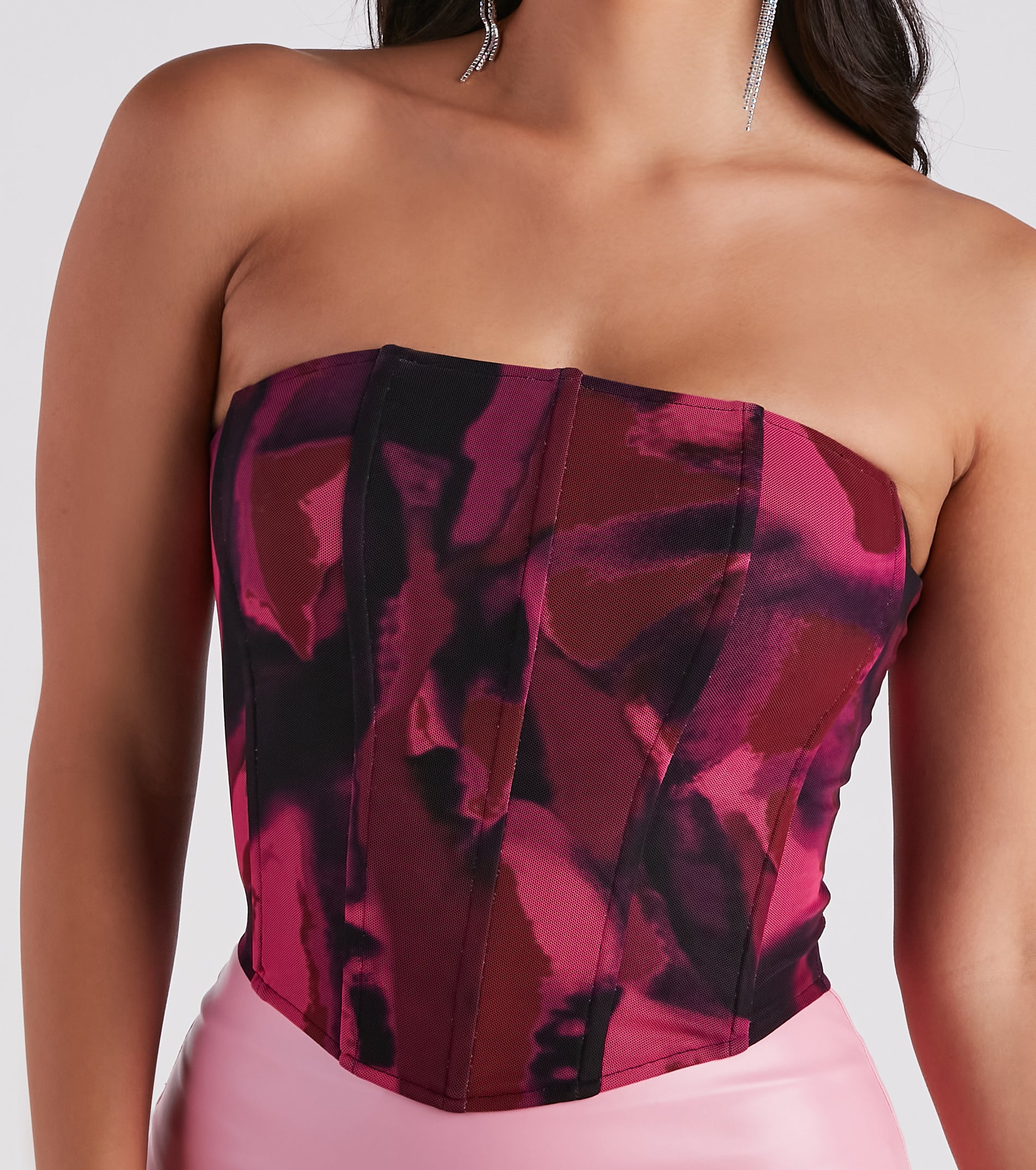Art Display Strapless Bustier - Image 4