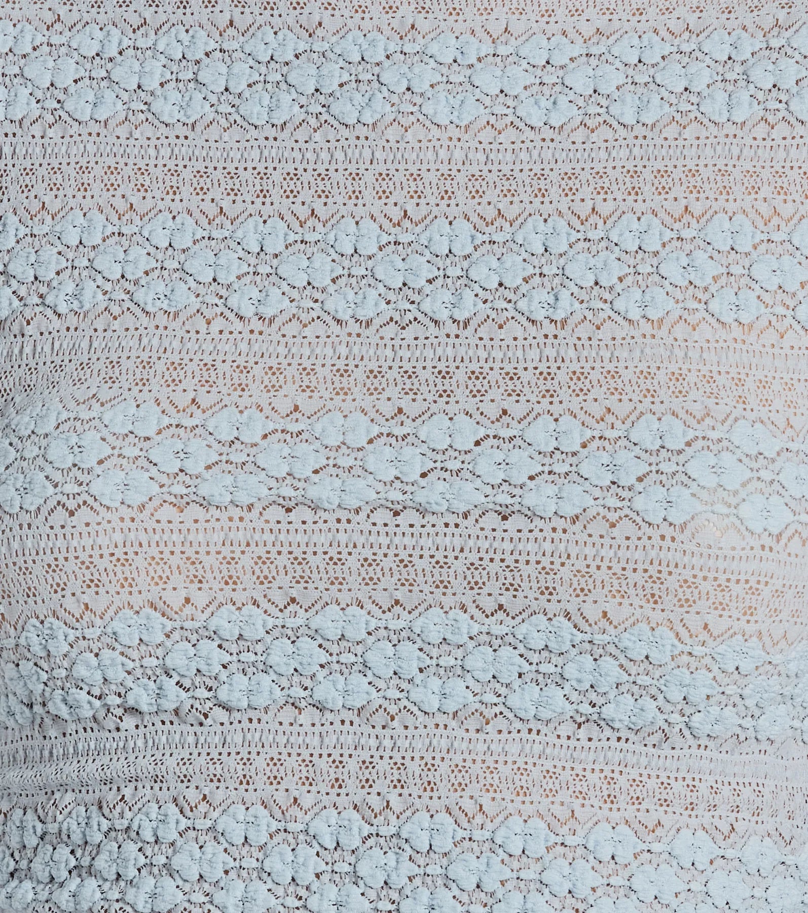 Total Cutie Short Sleeve Lace Floral Crop Top - Image 8