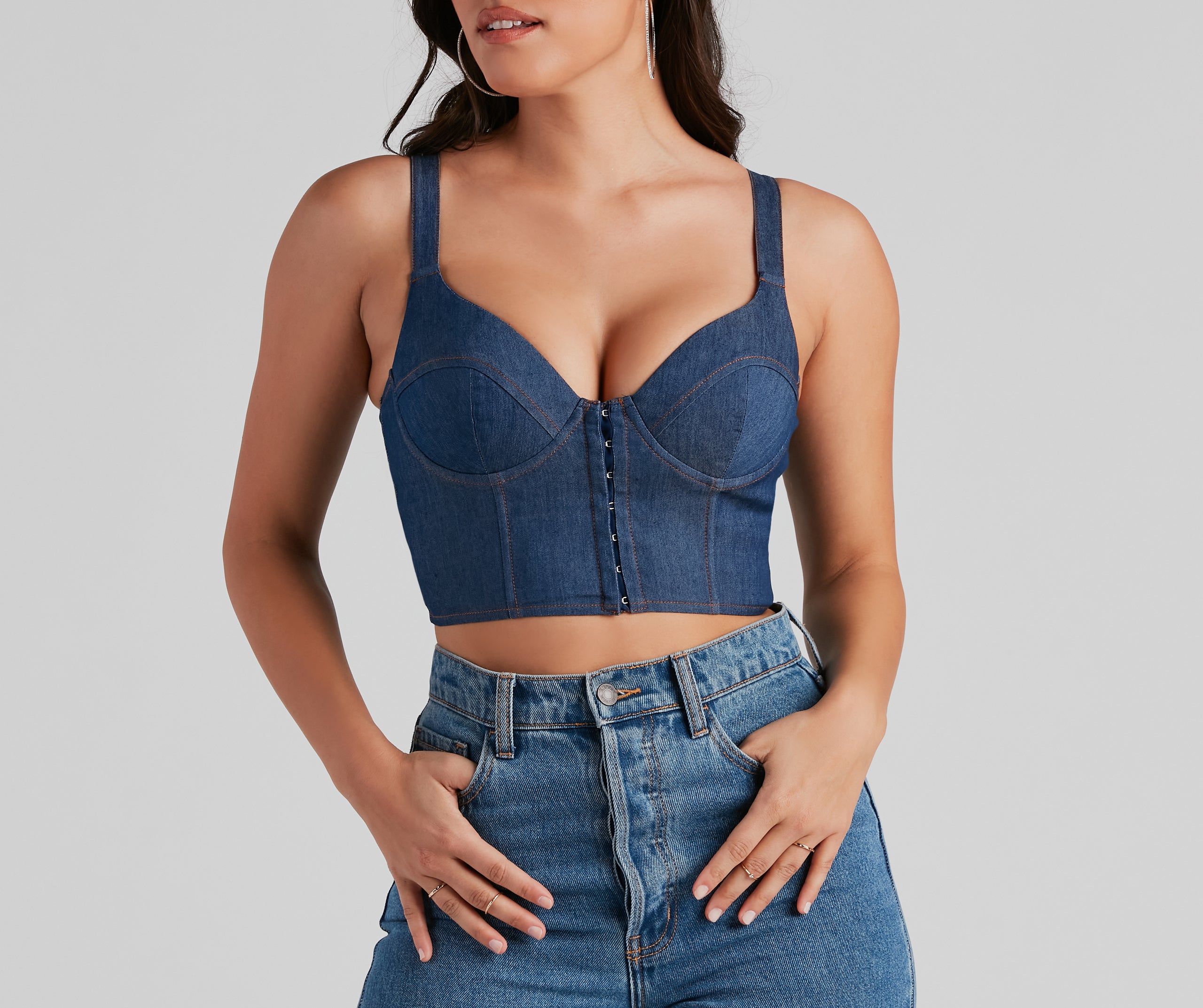 GNO Denim Corset - Image 4