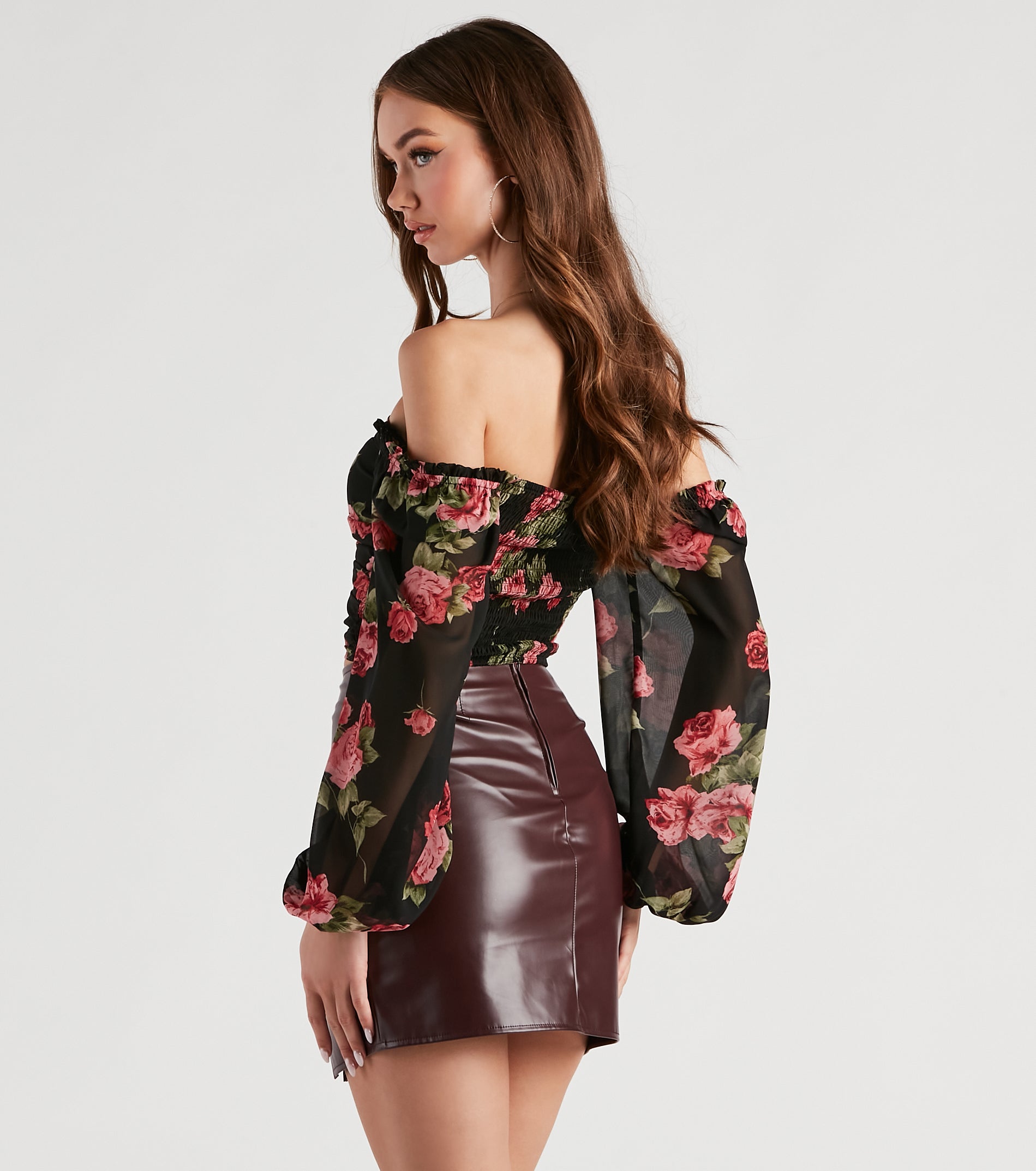 Amp Up The Romance Floral Corset Top - Image 2