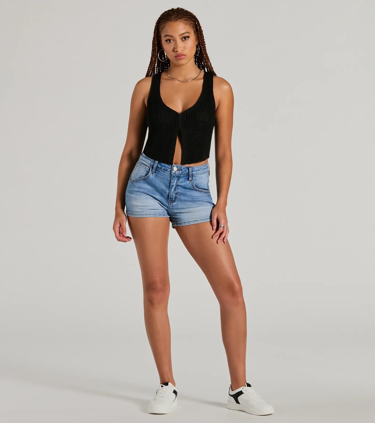 Dreamy Western Vibes Sleeveless Crochet Vest - Image 8
