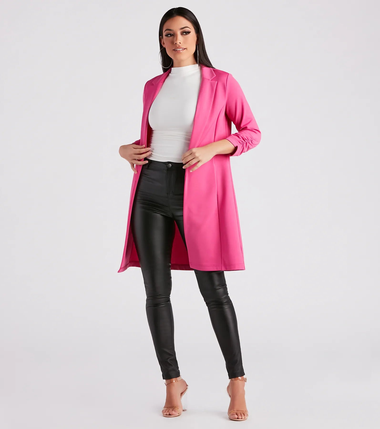 Styled For Success Long Blazer - Image 3