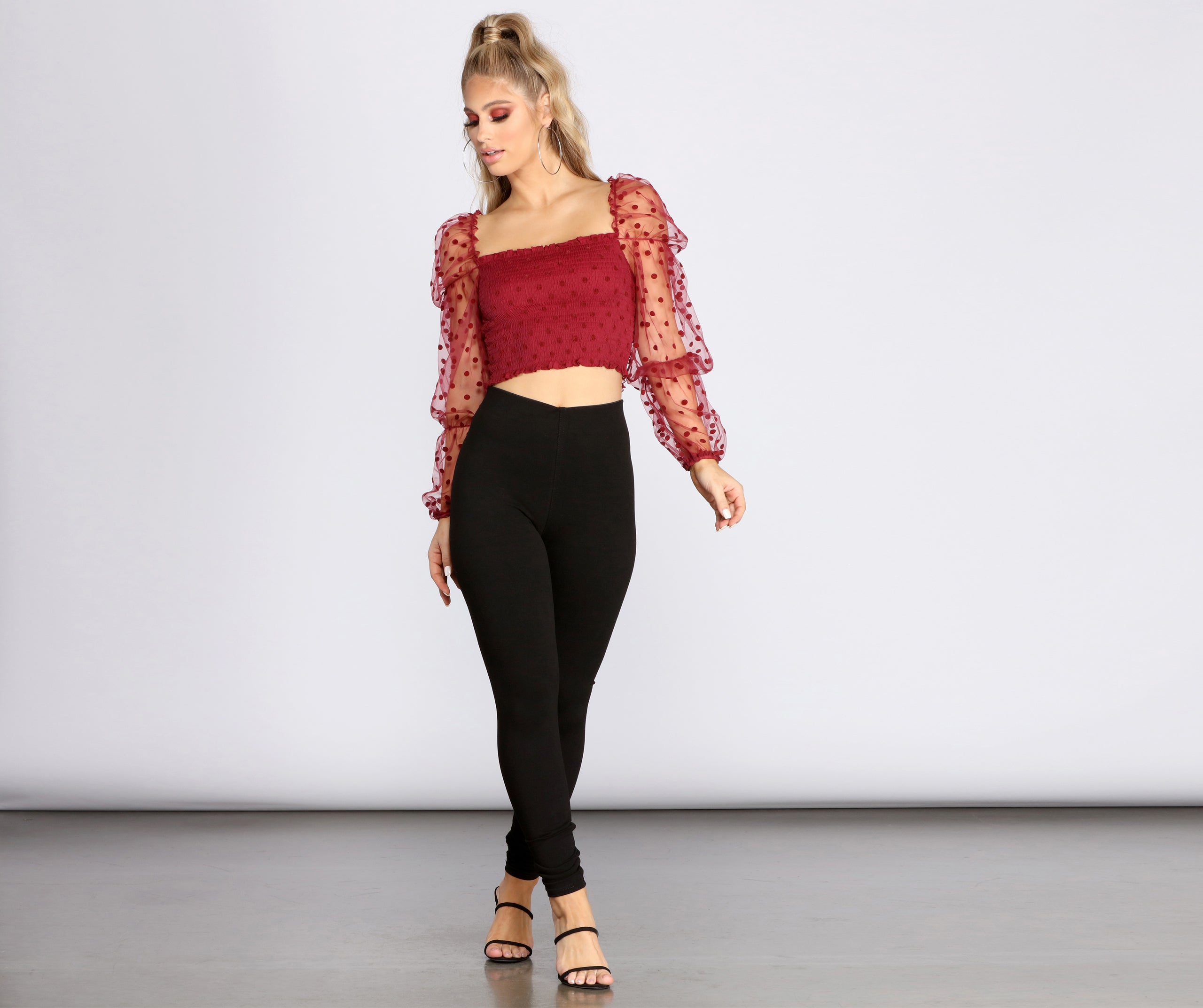 High Rise Twill Skinny Stretch Pants - Image 5