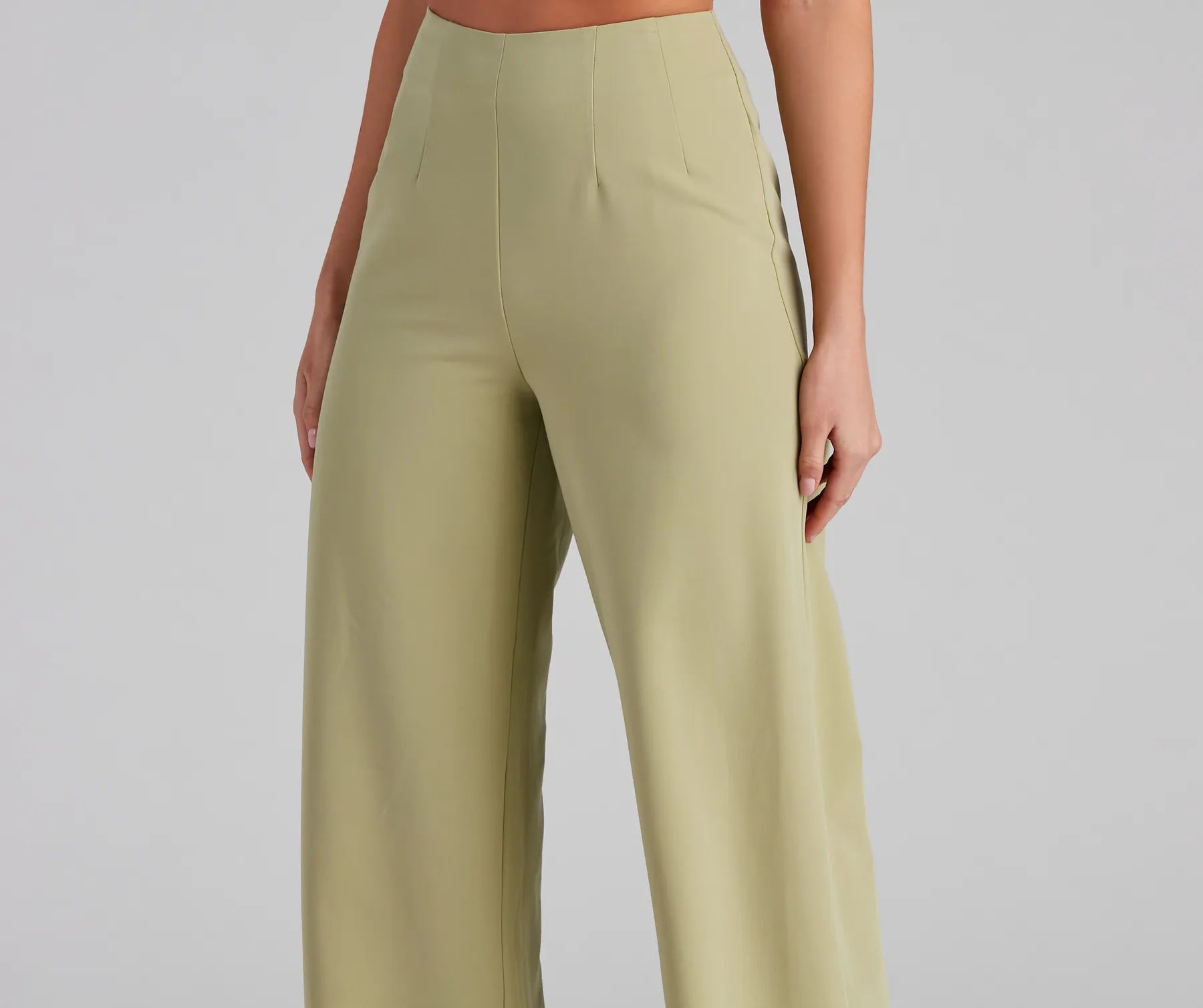 She Means Business Wide-Leg Pants - Image 8