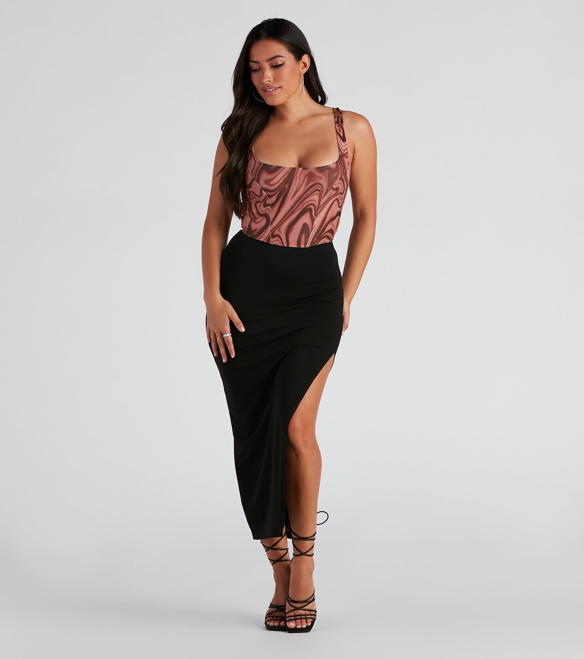 Sunkissed Girl Slit Midi Skirt - Image 2