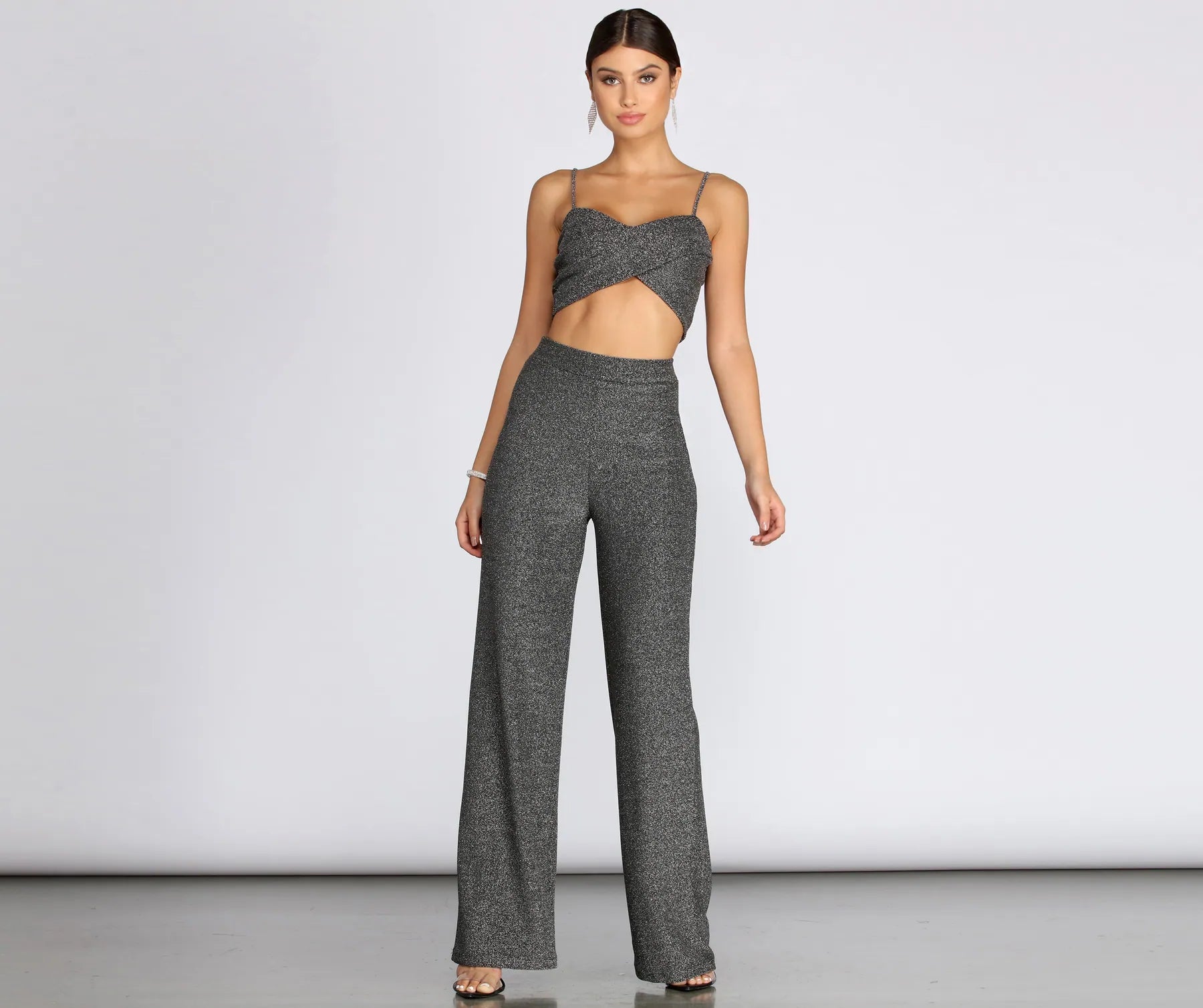 Bring The Drama Wide Leg Pants - Image 3