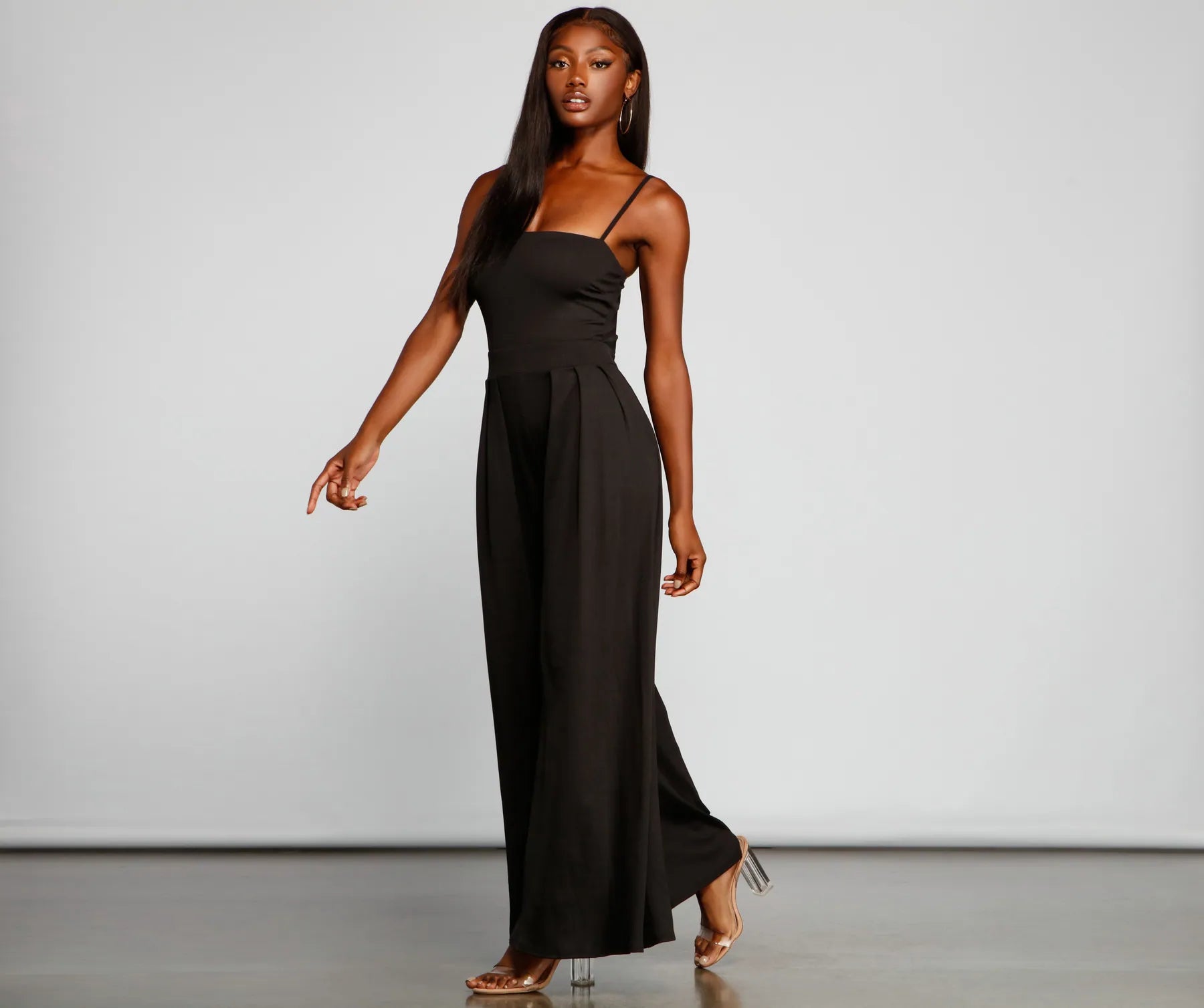 So Sleek Trendy Sleeveless Jumpsuit - Image 11