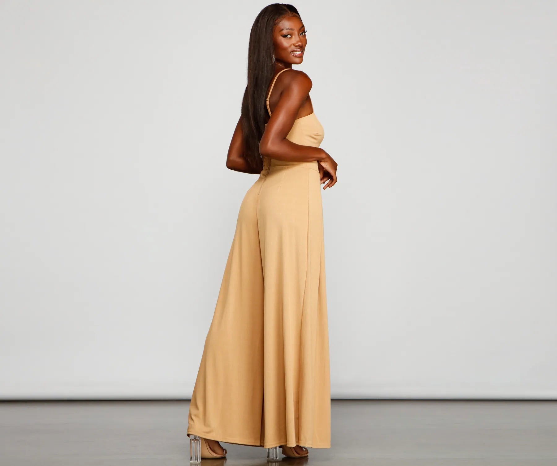 So Sleek Trendy Sleeveless Jumpsuit - Image 6