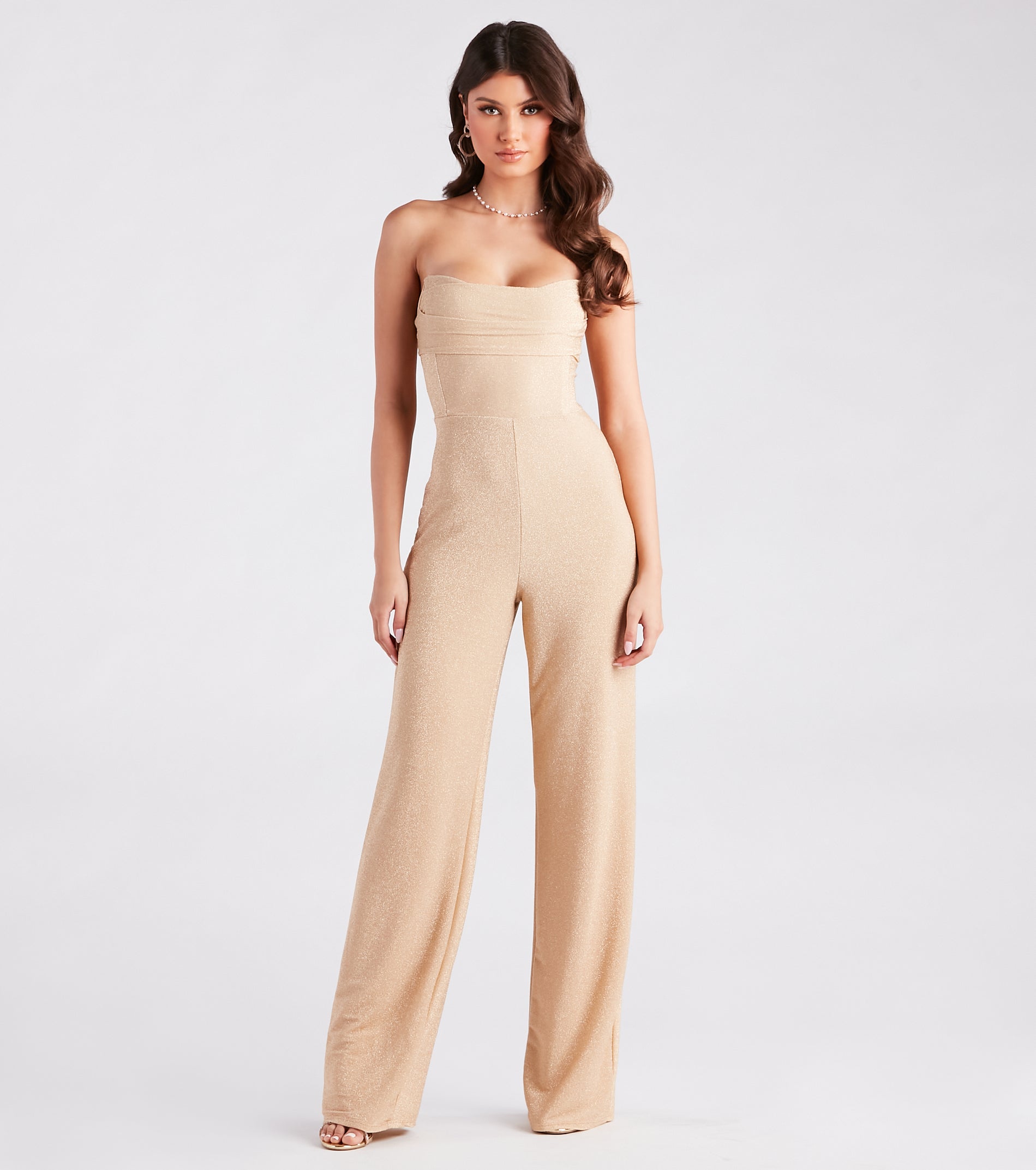 Glitter Is All It Takes Wide-Leg Jumpsuit - Image 9