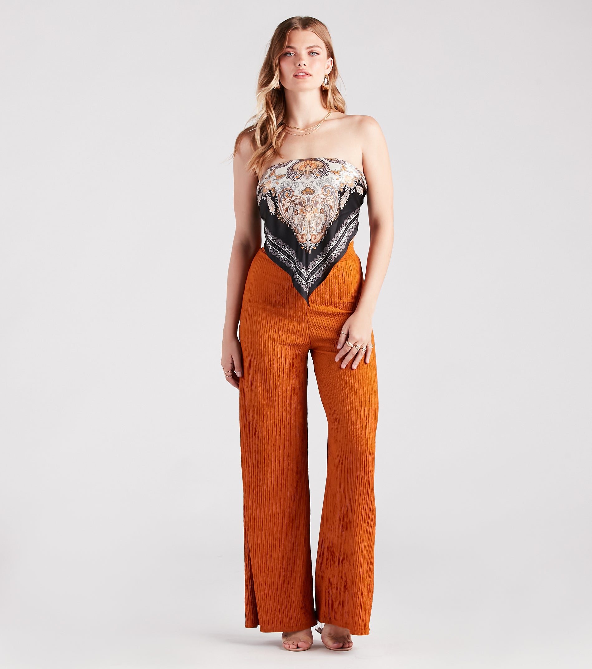 Go With The Flow High-Rise Wide-Leg Pants - Image 6