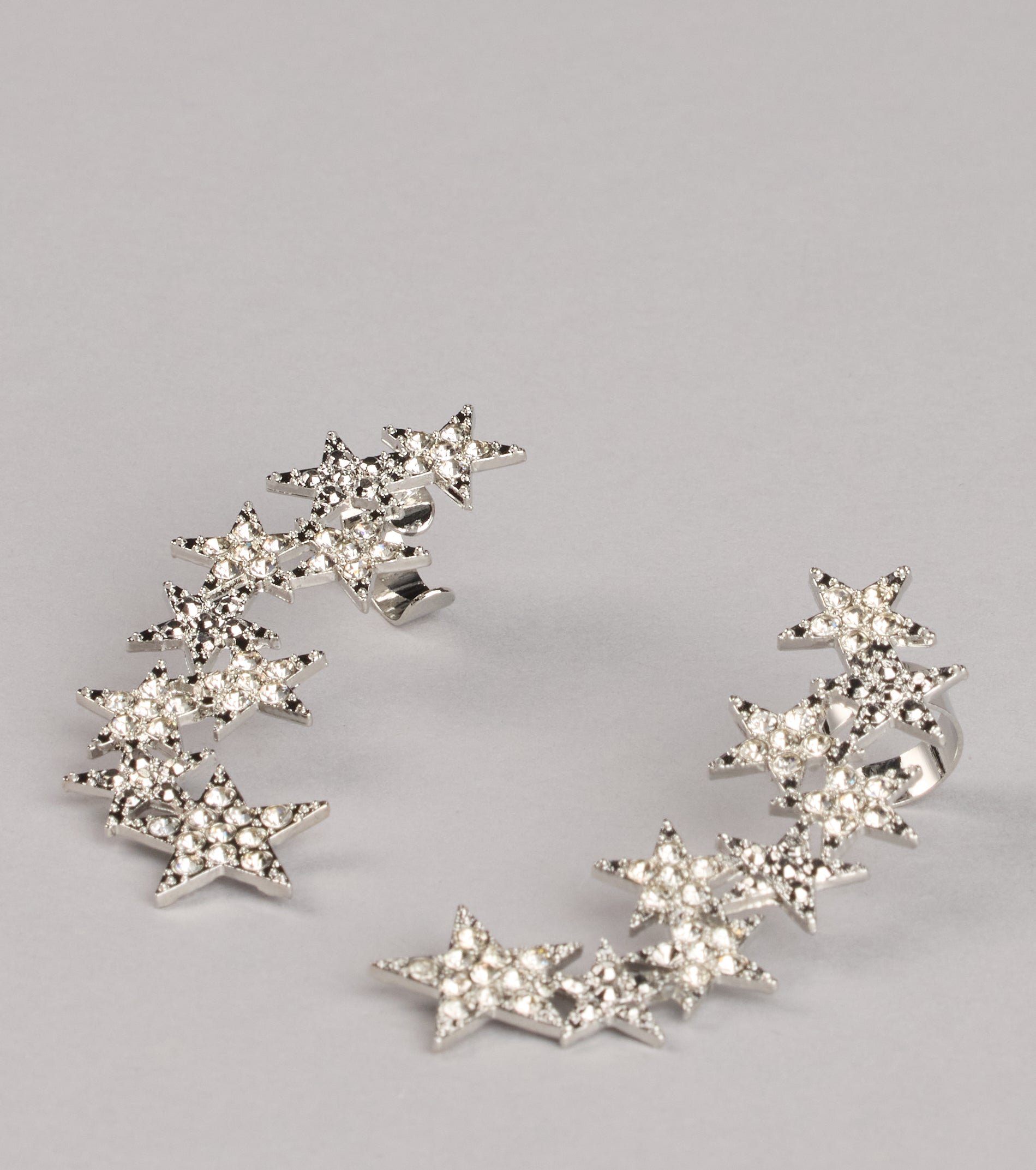 Shooting Star Rhinestone Ear Cuff - Image 3