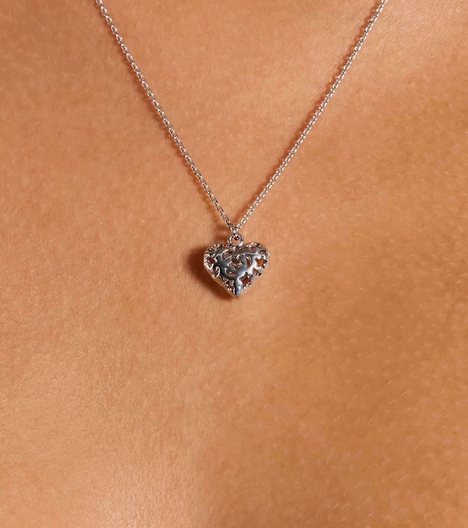 Styled At Heart Charm Dainty Necklace - Image 4