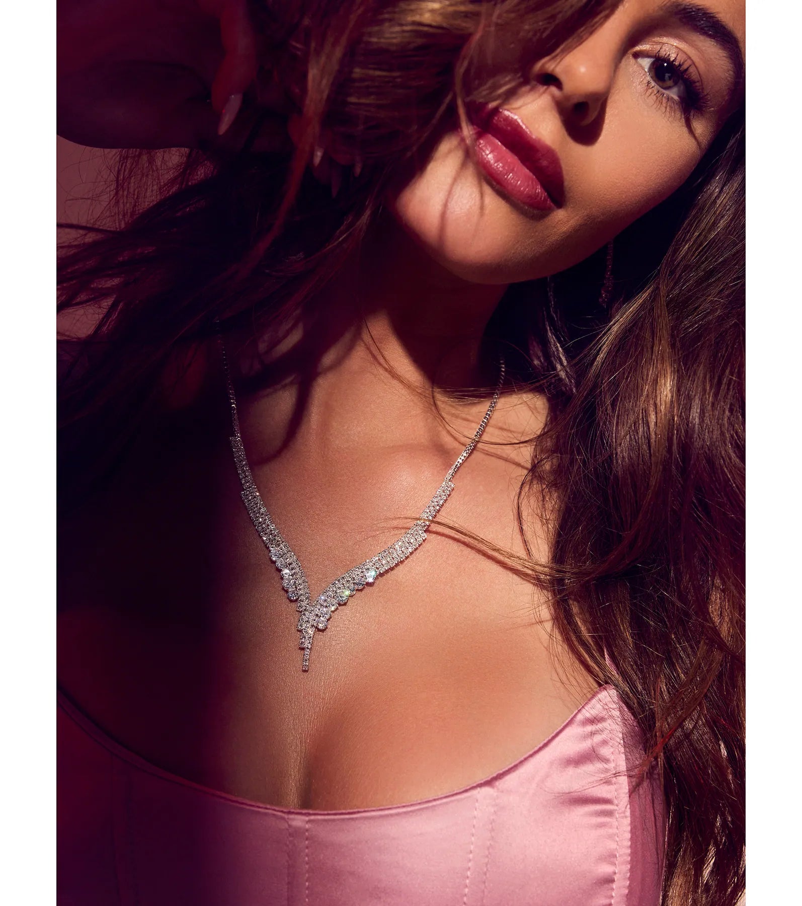 Beauty Perfection Necklace And Earrings Set - Image 4