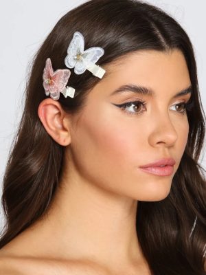 Butterfly Beauty Hair Pins Set