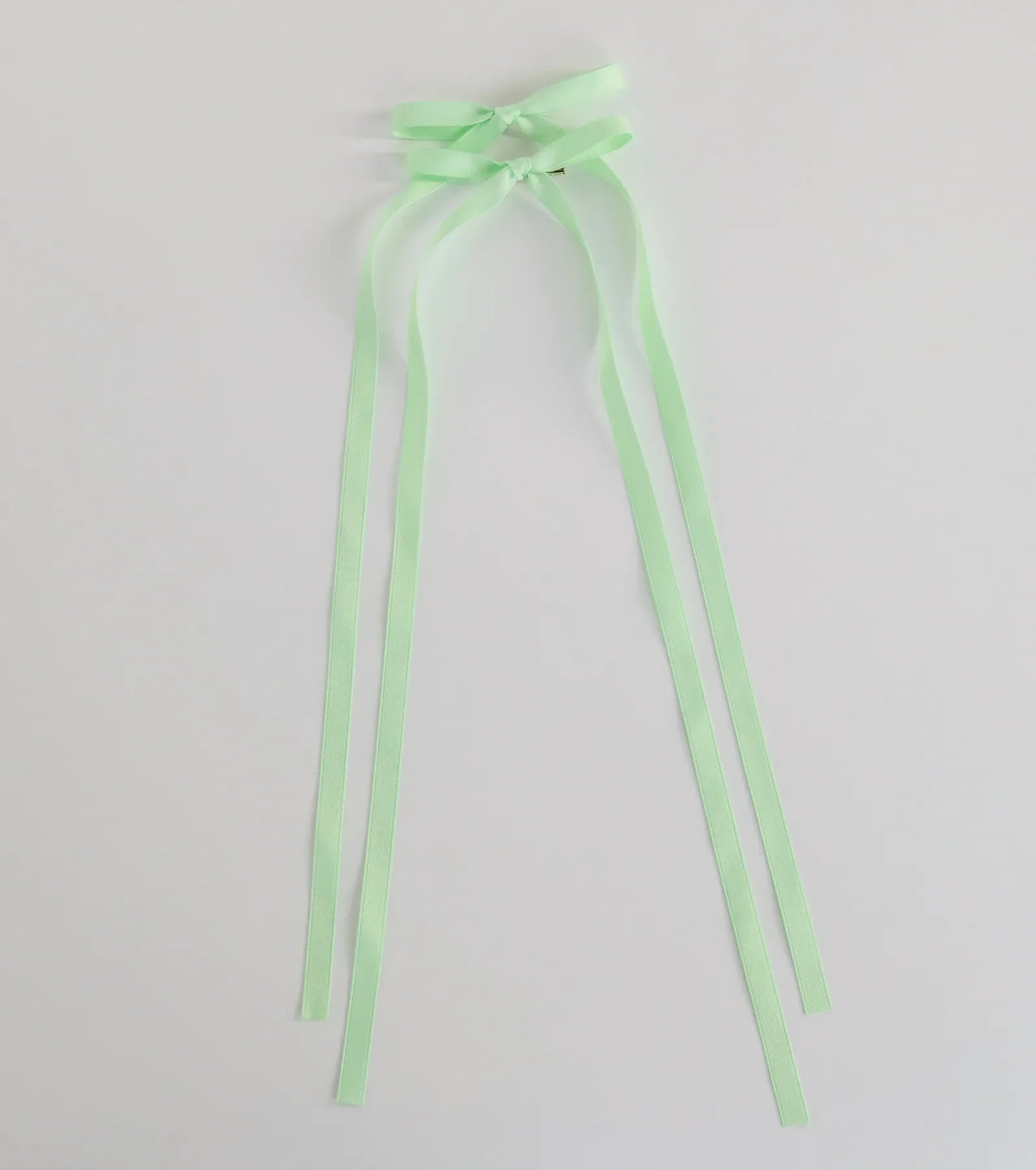 So Adorable Long Hair Bow Clip Set - Image 2