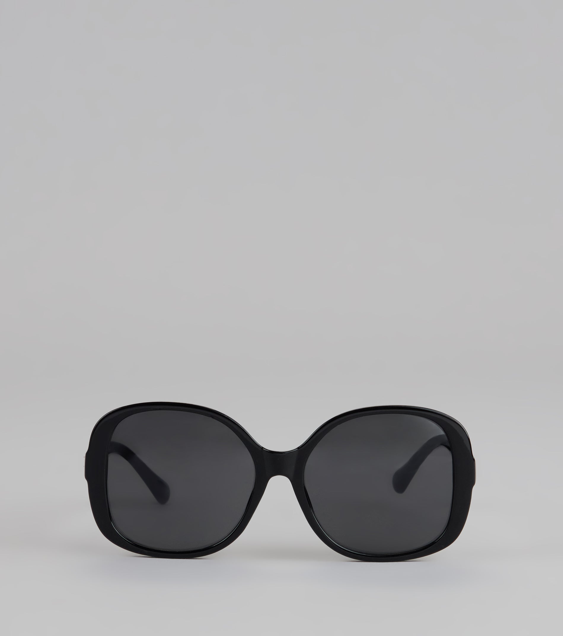Too Glam To Care Oversized Braid Sunglasses